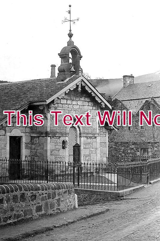 SC 3676 - Free Church, Saline, Fife, Scotland c1915