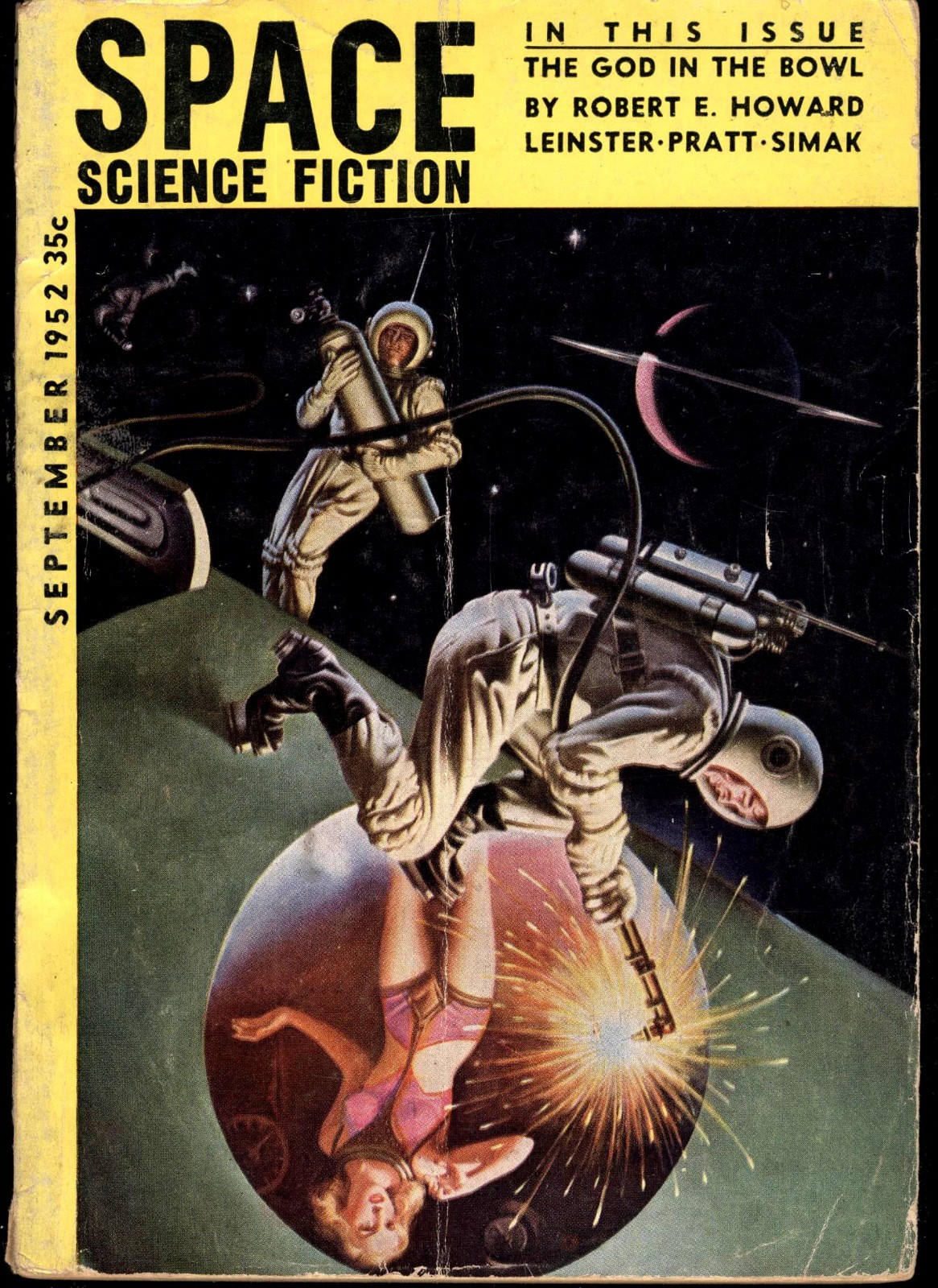 SPACE SCIENCE FICTION September 1952 Robert E Howard Conan Story