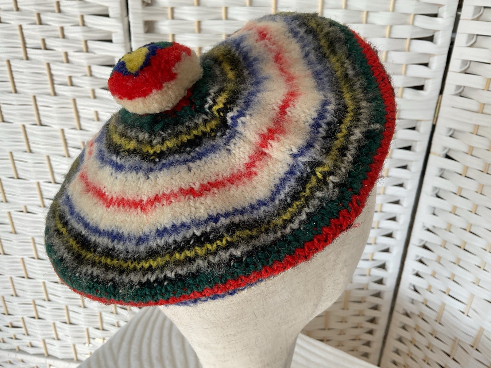 Vintage Tam O’Shanter Wool Made In Scotland O/S