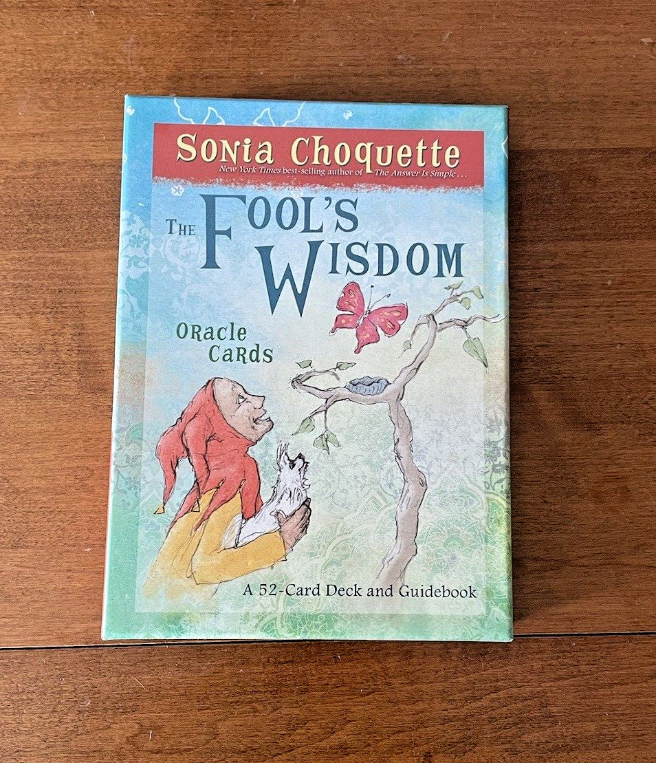 The Fool’s Wisdom 52-Card Deck with Guidebook – Sonia Choquette