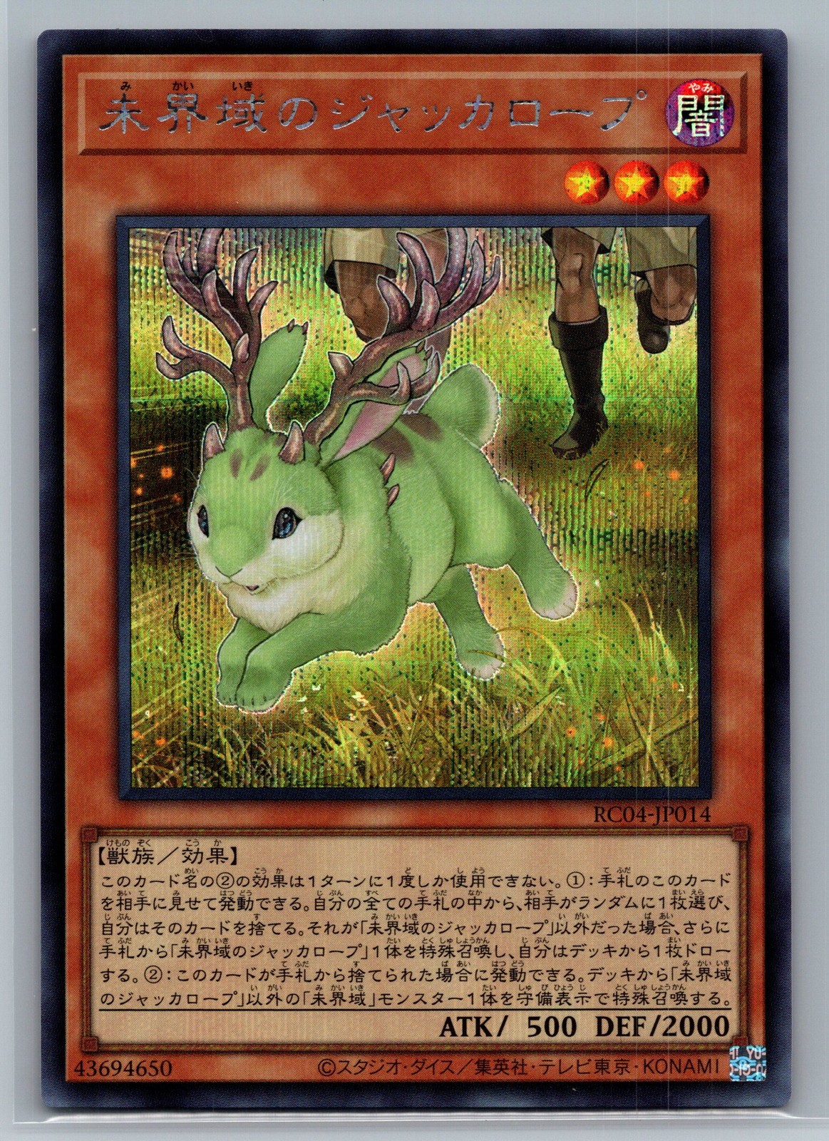 #RC04-JP014 Danger? Jackalope?