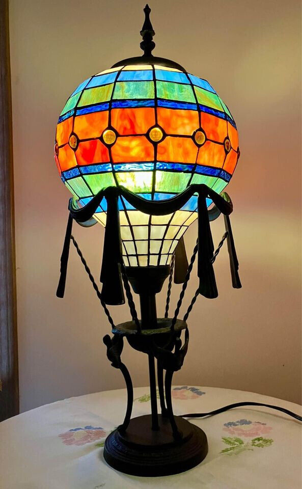 Le Flesselles Hot Air Balloon Lamp - Vintage - Very good condition - Brilliant 