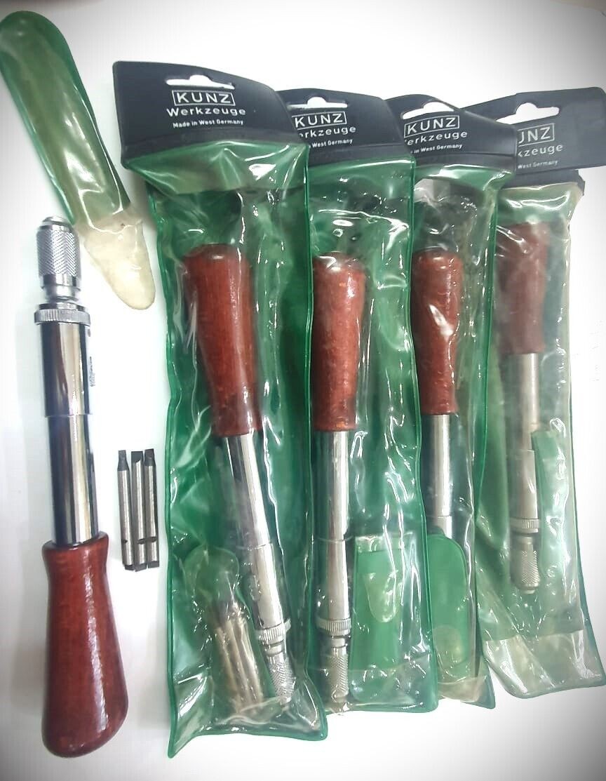 Alot 7 pcs Vintage Nos Kunz Brand Original Spiral Ratchet Screwdriver