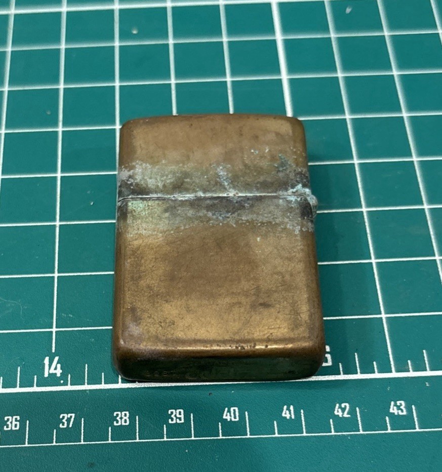 Vintage 1932-1989 Solid Brass Zippo Lighter