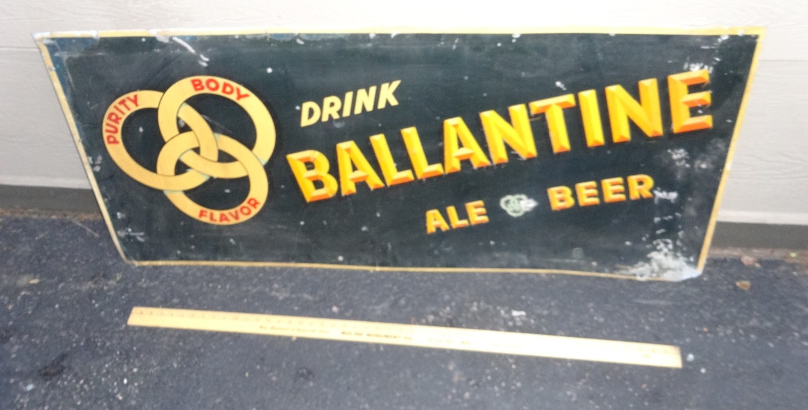 ANTIQUE VINTAGE ORIGINAL DRINK BALLANTINE ALE & BEER 53\ ANTIQUE VINTAGE ORIGINAL DRINK BALLANTINE ALE & BEER 53\