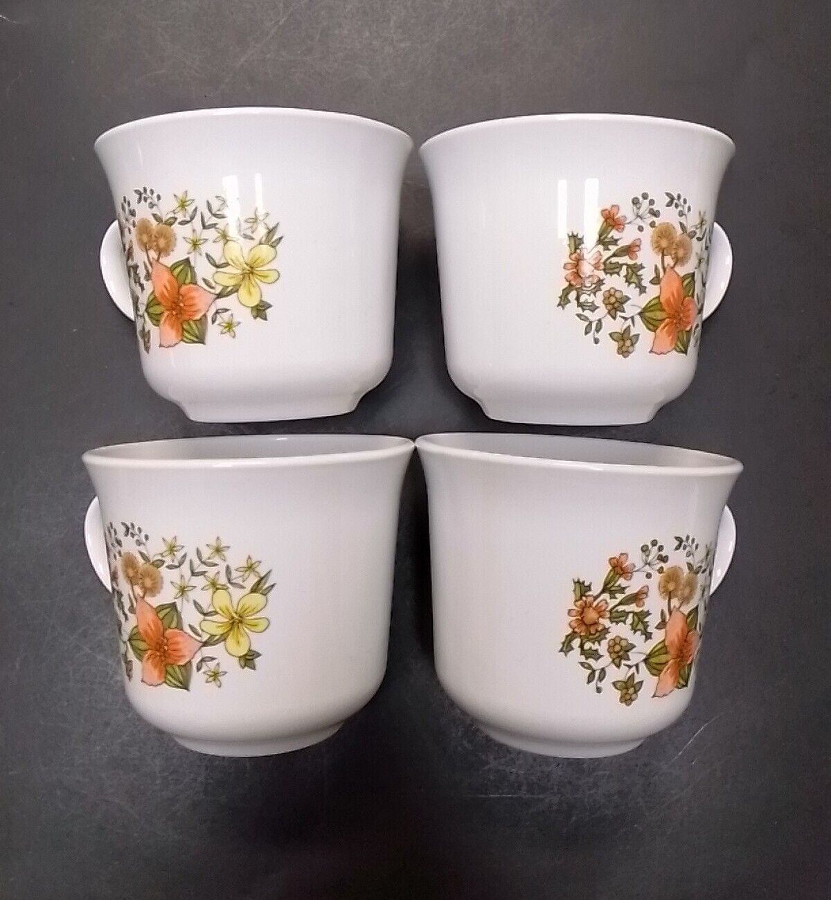Vintage Corelle Indian Summer Coffee Cups Mugs Teacups Tea Cups Set Lot 