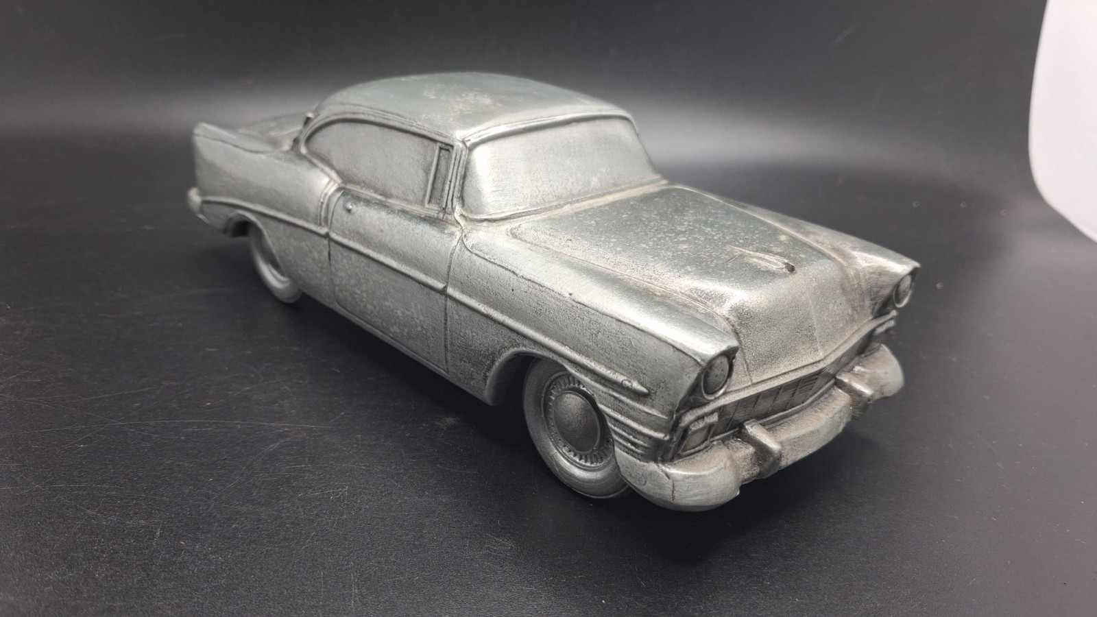 1974 Banthrico Chevrolet Car Coin Bank Heavy Cast Metal Vintage Chicago USA