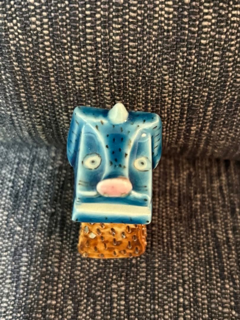 Kitao Masaharu Maki Kutani Ware Guardian Dog Figurine Collection  Art