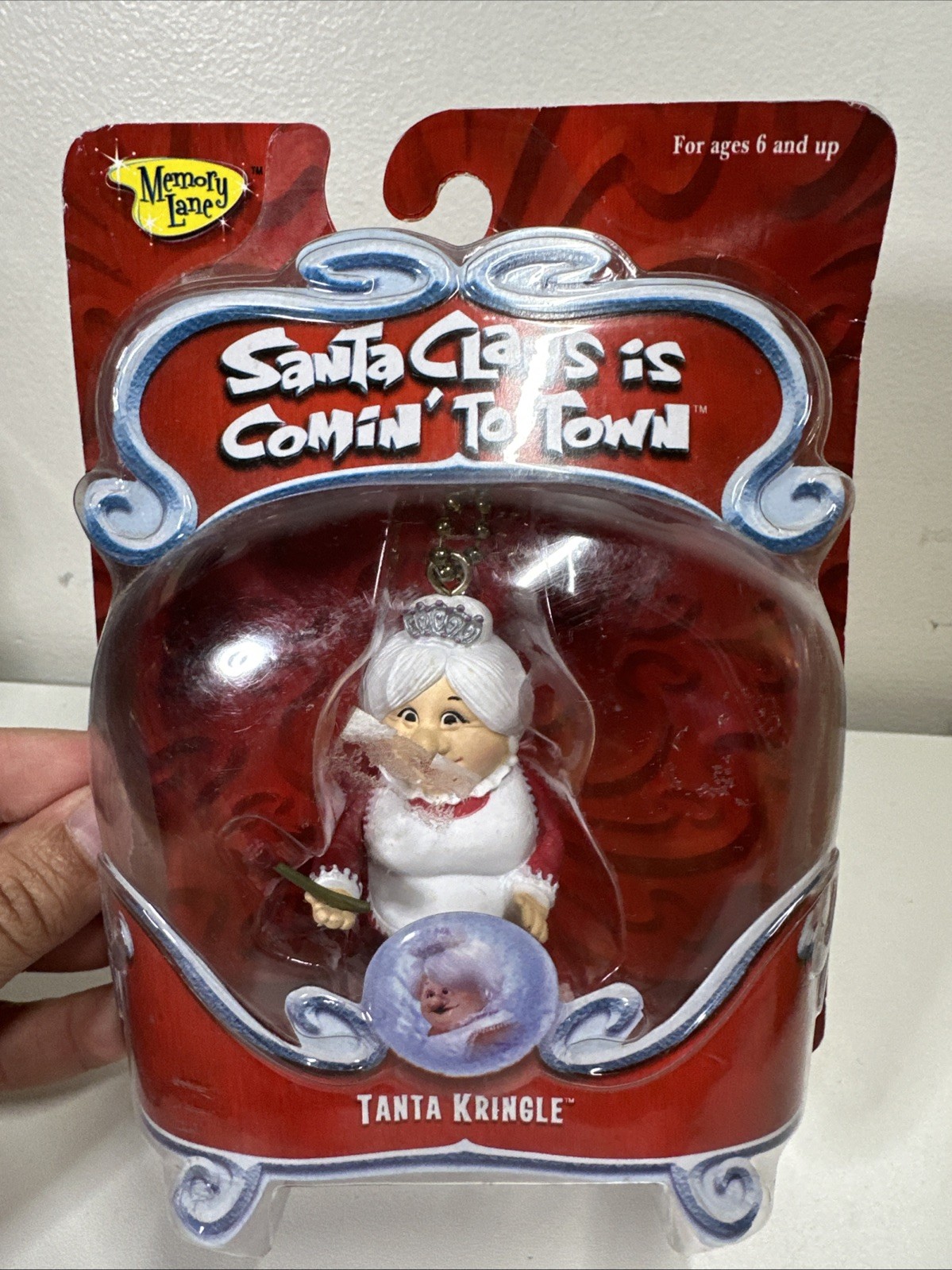 2004 Memory Lane  Santa Claus Is Coming To Town Clip On Tanya Kringle