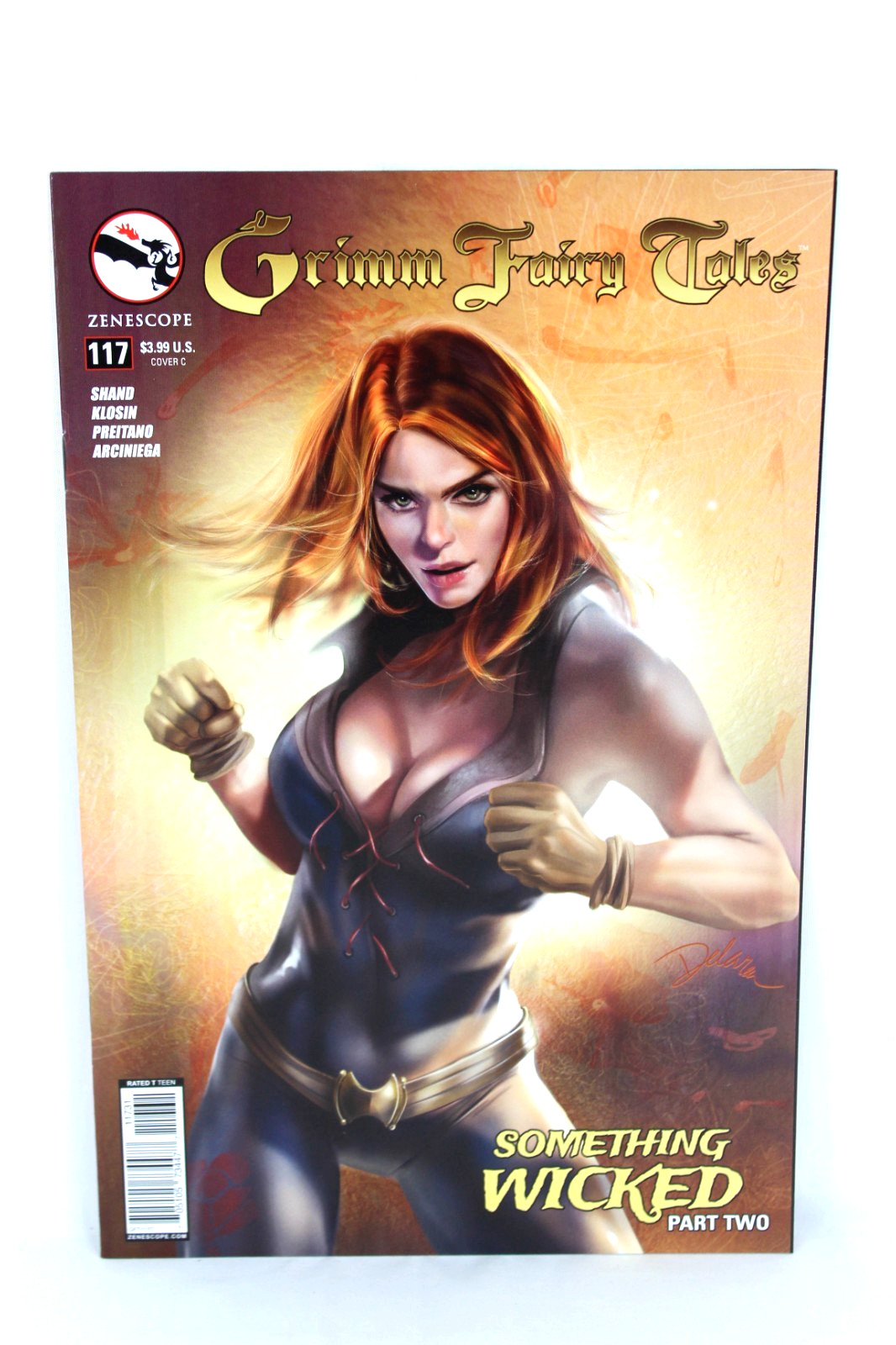 Grimm Fairy Tales GFT #117 Cris Delara Cover C Variant 2015 Comic Zenescope F+