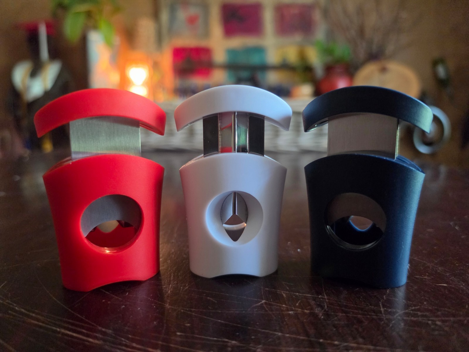 CAO MACANUDO PUNCH Vcut-Guillotine cigar cutter combos. 3 Pieces. BRAND NEW