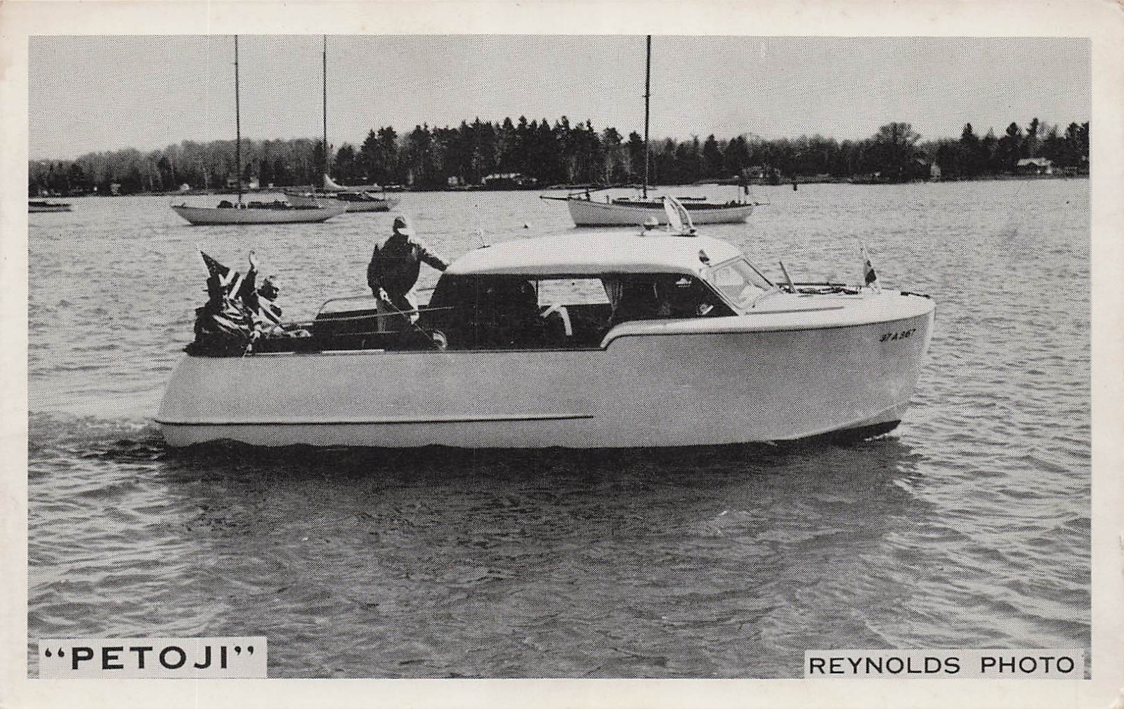 Sturgeon Bay WI Wisconsin Door County Fishing Boat Petoji Odson May Postcard 41A