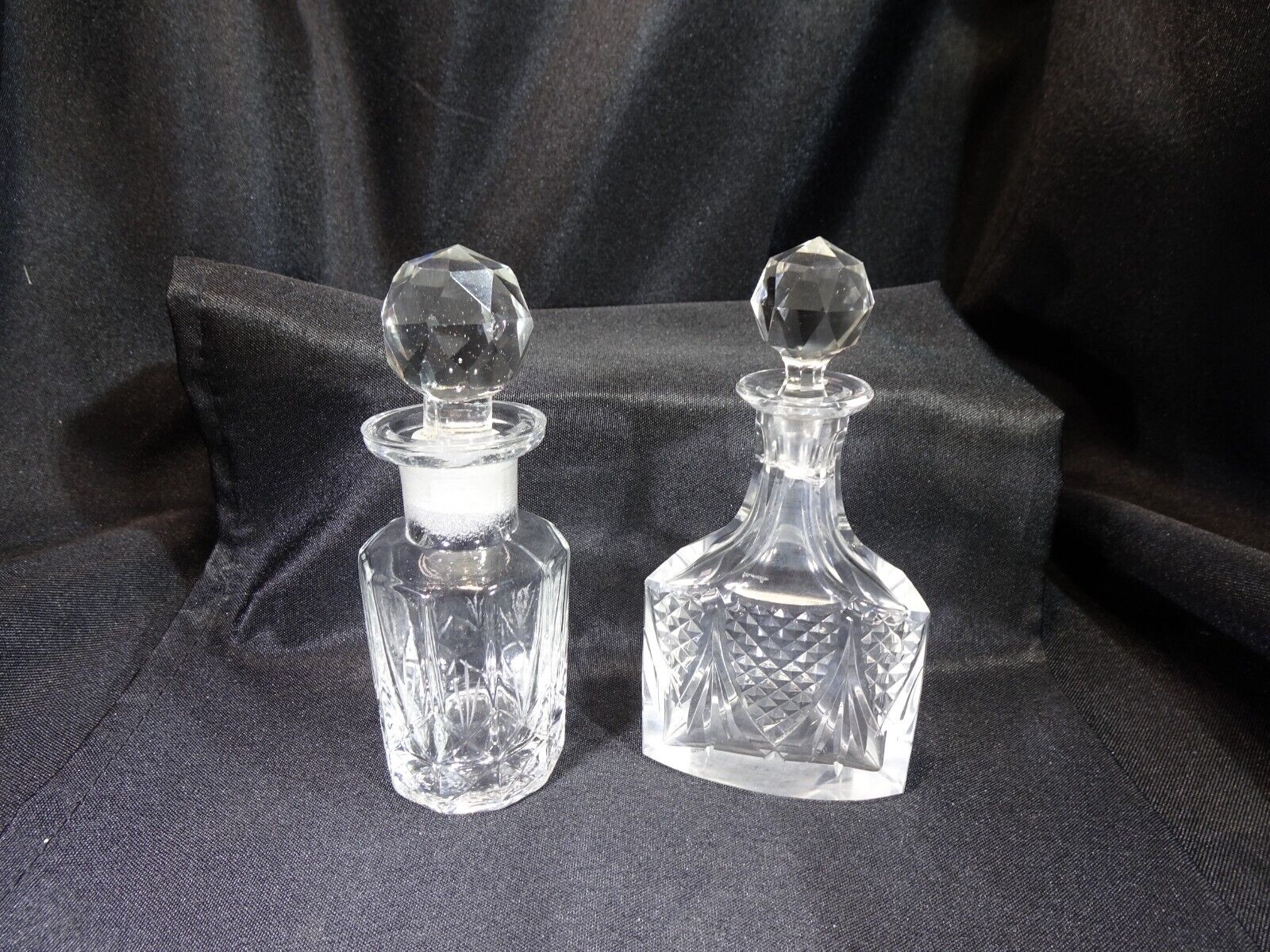 Vintage Lead Crystal Perfume Bottle