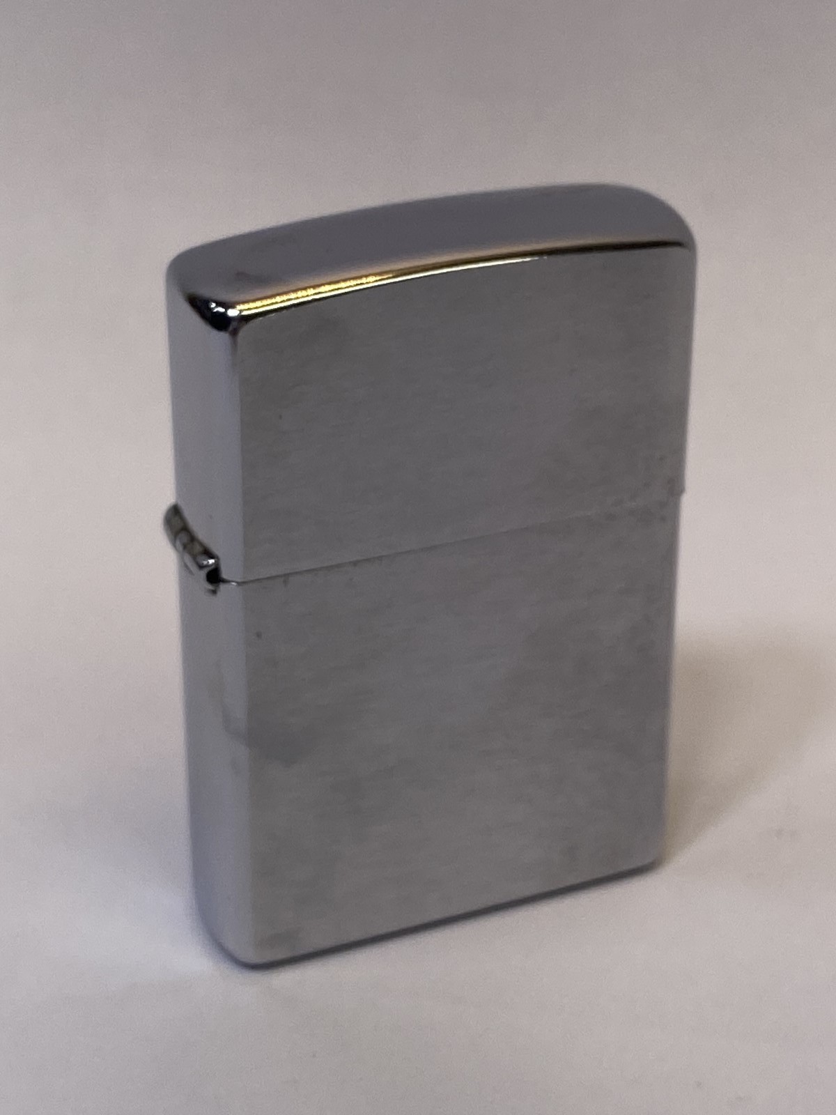 Vintage 1999 Zippo Brushed Chrome Pocket Lighter A XV USA Vintage 1999 Zippo Brushed Chrome Pocket Lighter A XV USA