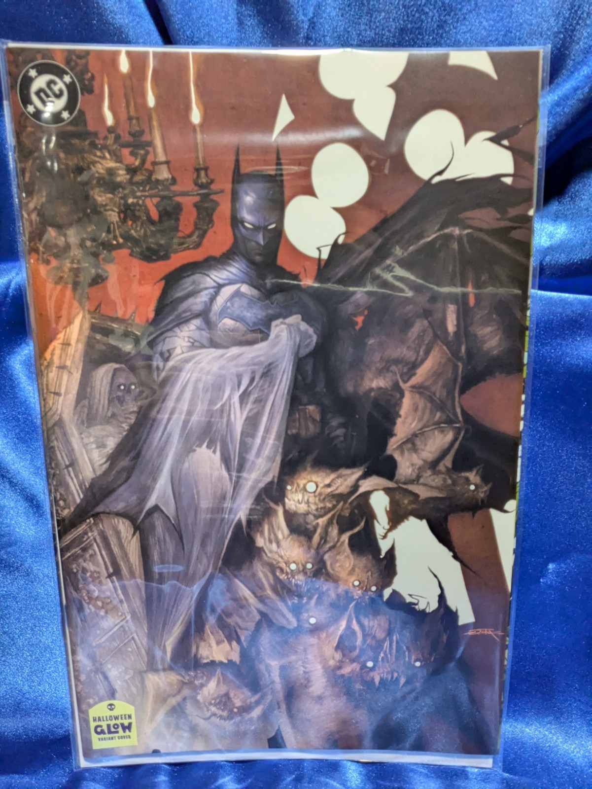 Batman #14 Dan Quintana Halloween Glow-in-the-Dark Cover I.  We Combine. 