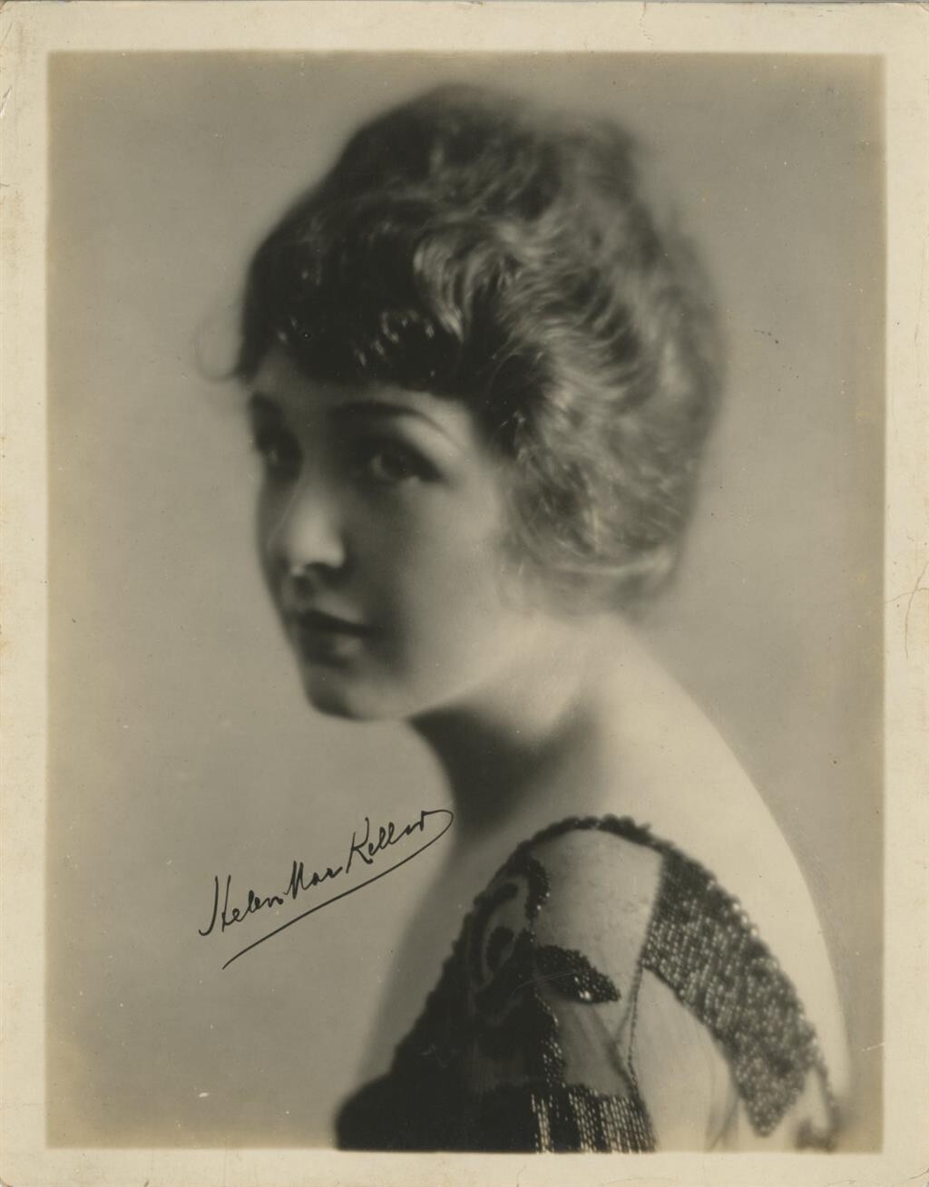 Helen MacKellar-Vintage Signed Photograph
