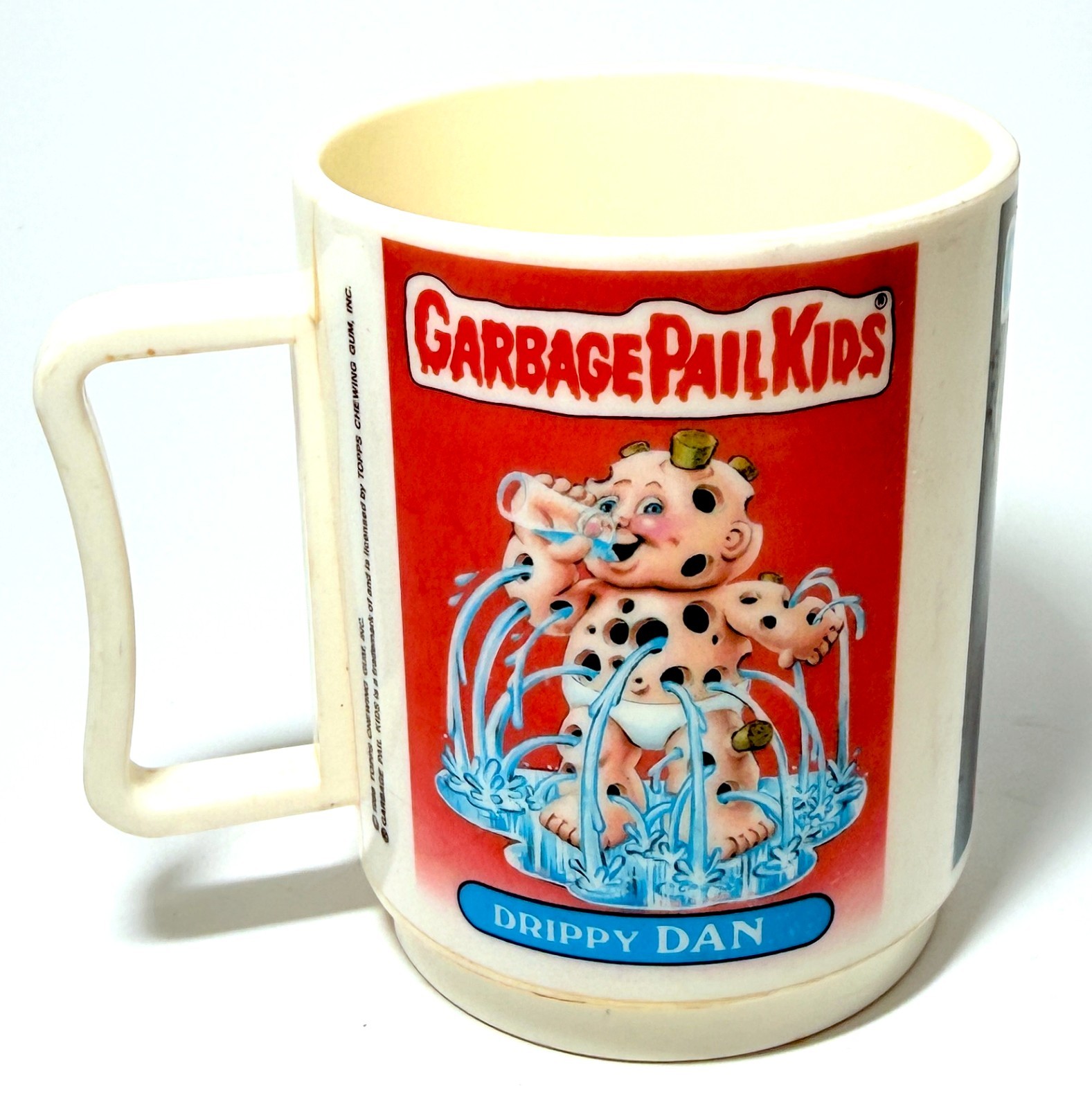 1986 Garbage Pail Kids OS1/OS2 Vintage Mug - Drippy Dan Cranky Frankie