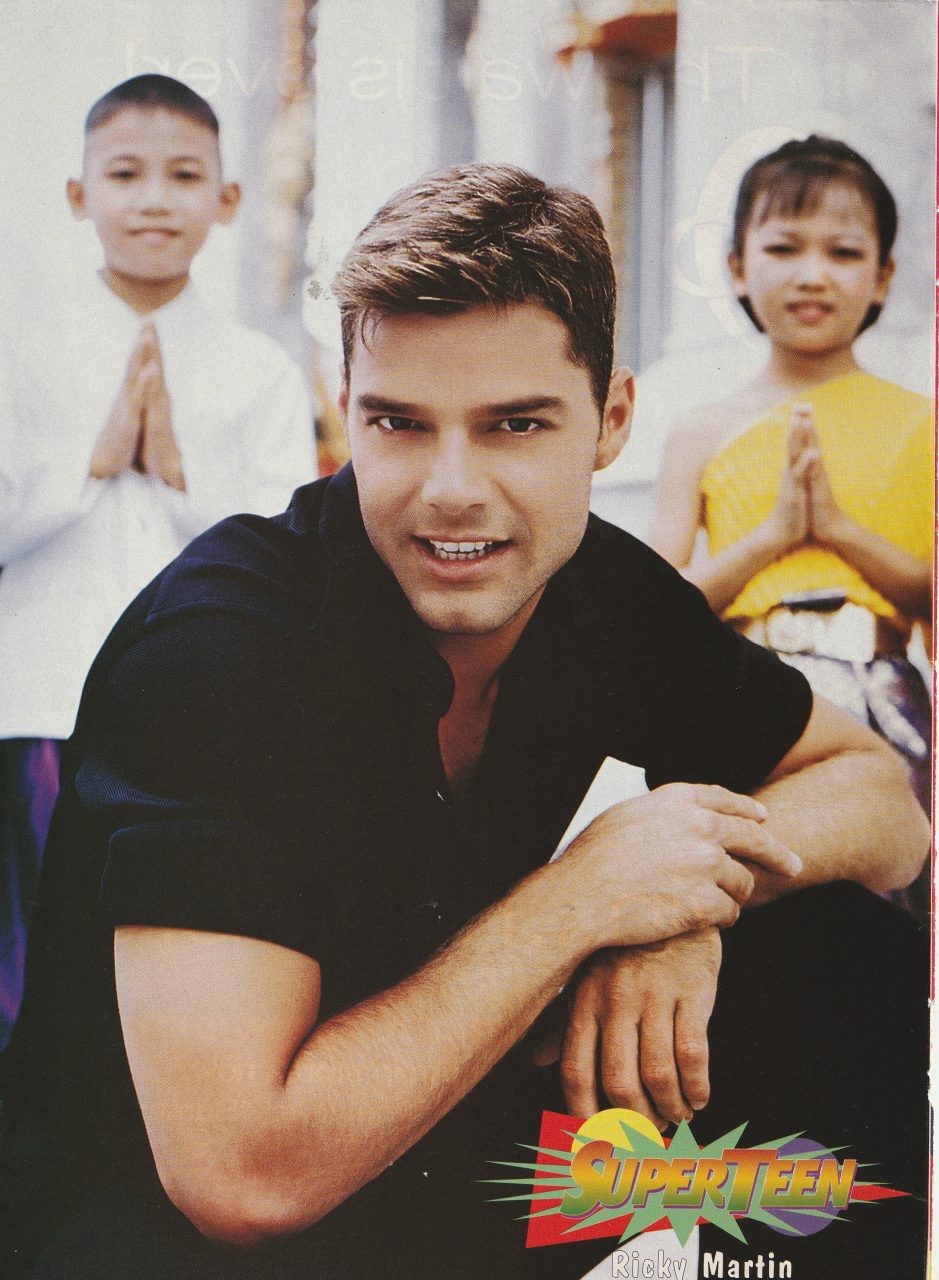 Ricky Martin Menudo LFO Rich Cornin teen magazine pinup clipping Superteen Rip Ricky Martin Menudo LFO Rich Cornin teen magazine pinup clipping Superteen Rip