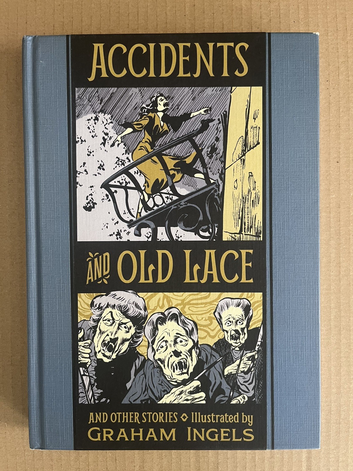 EC Hardcover by Artist Graham Ingels ~ Accidents and Old Lace 2021 Fantagraphics