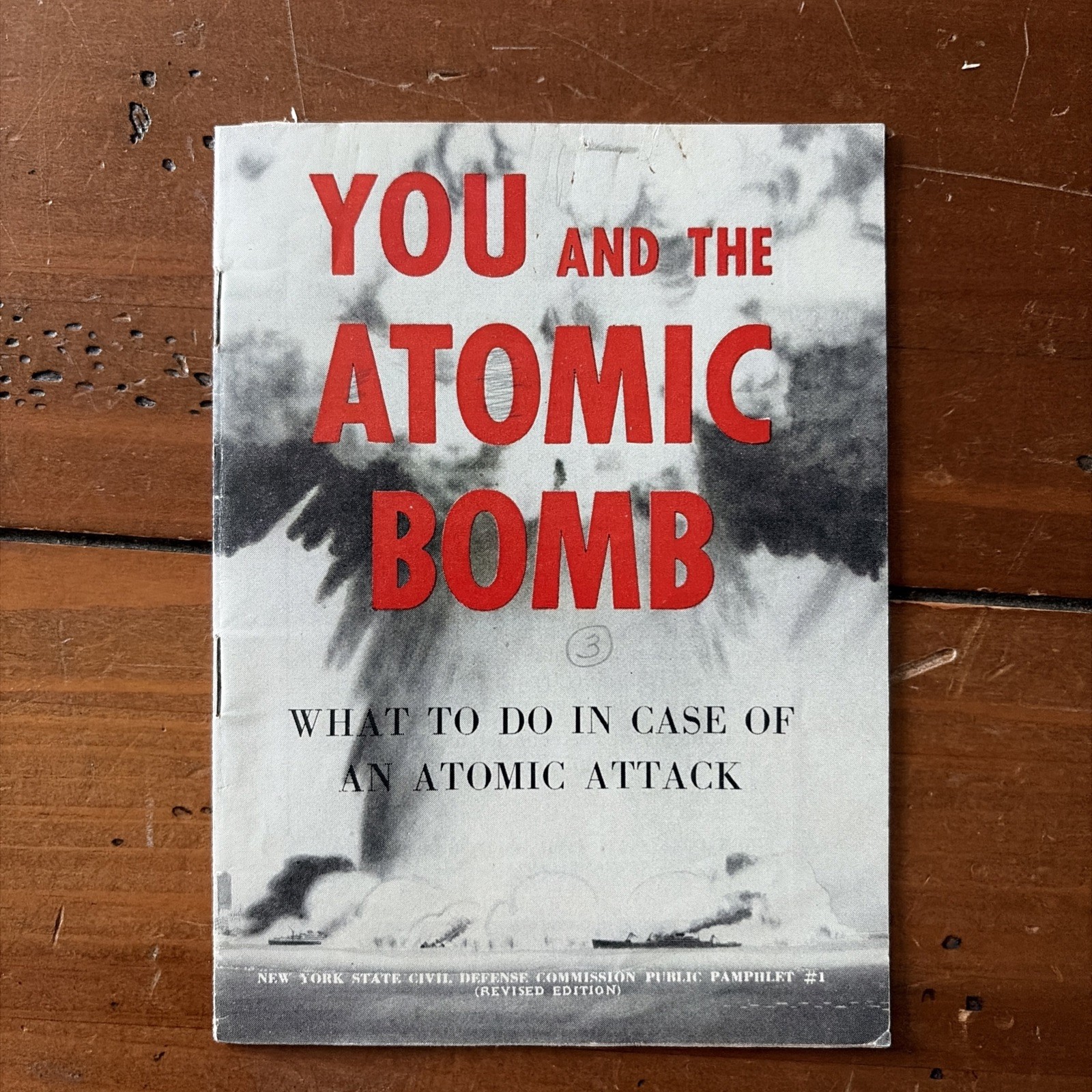 You and the Atomic Bomb | New York Civil Defense Commission Pamphlet | 1950s You and the Atomic Bomb | New York Civil Defense Commission Pamphlet | 1950s
