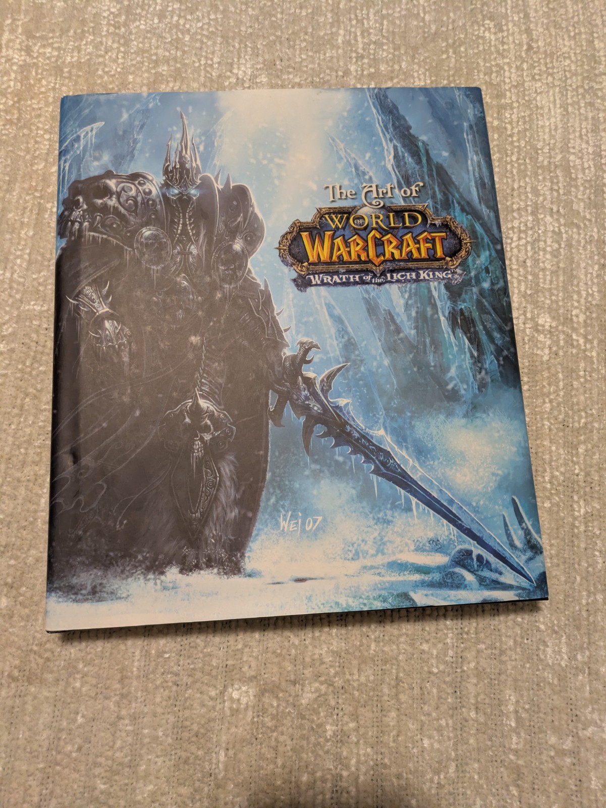 The  Art of World of Warcraft: The Wrath of the Lich King Hardcover Book