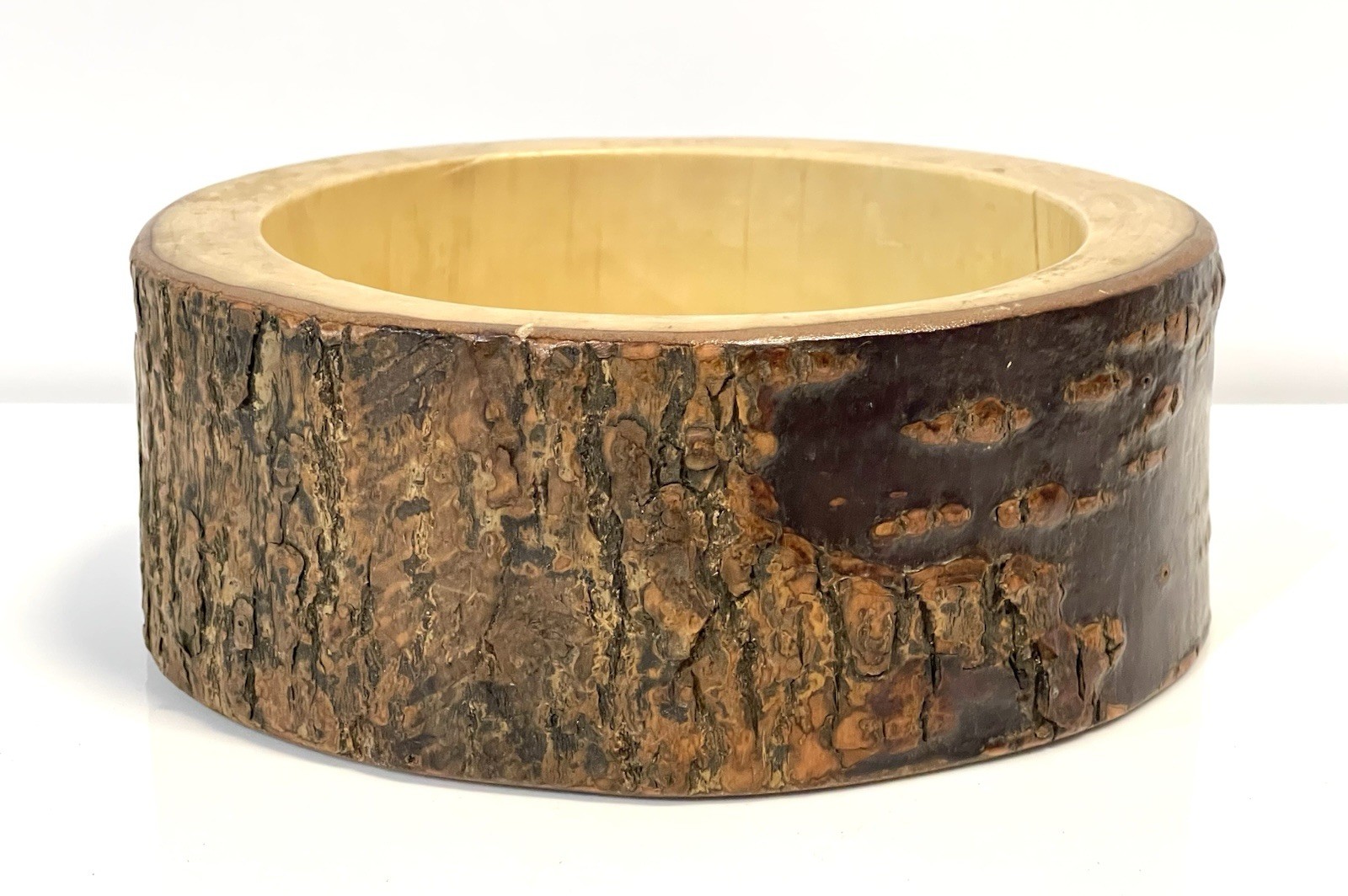Vintage Sowe Konst Sovestad Sweden Poppel Rustic Wood Bowl Vintage Sowe Konst Sovestad Sweden Poppel Rustic Wood Bowl