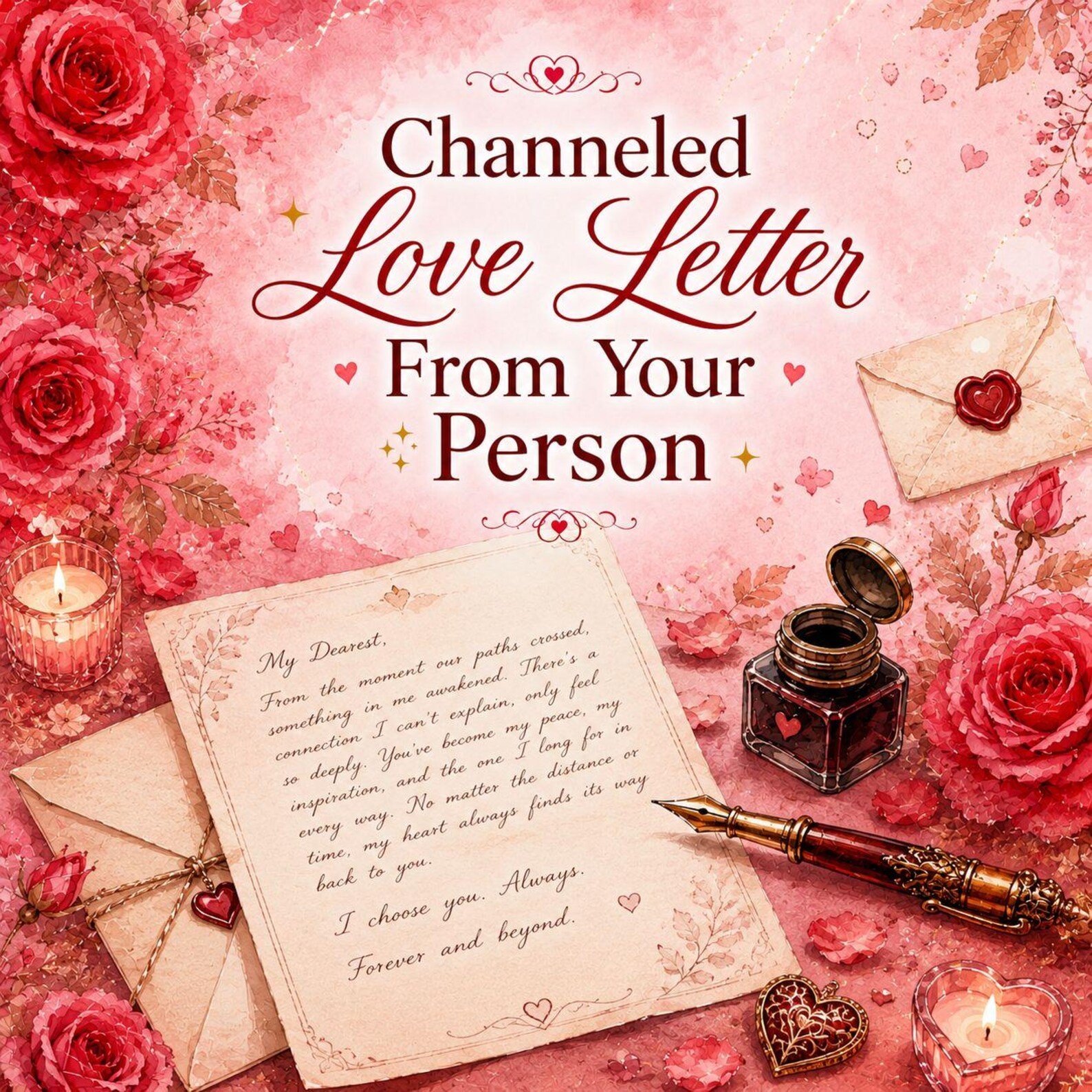 Love Letter From Your Person • Channeled Psychic Message • Tarot Reading