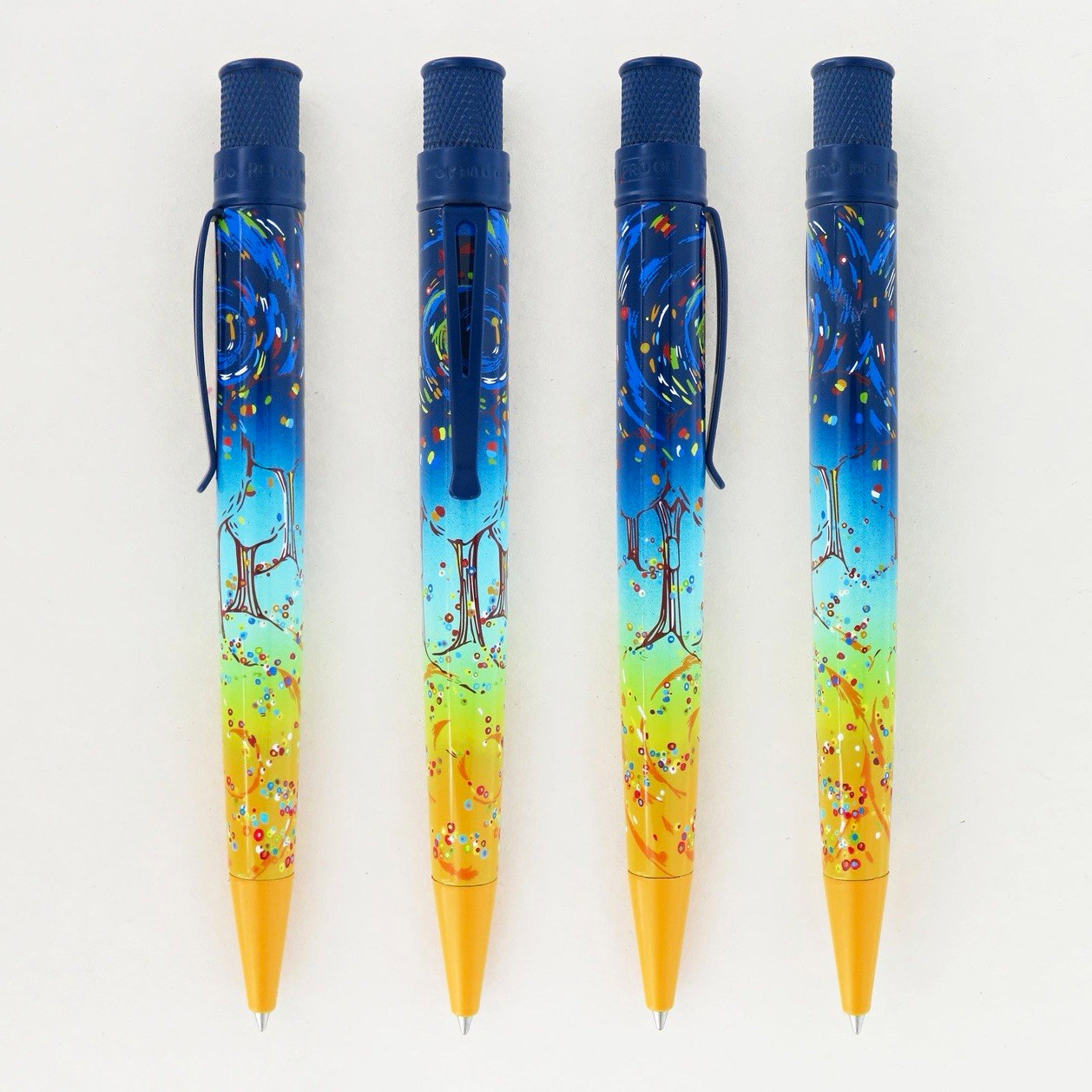 Retro 51 Rollerball Pen Day & Night Beautiful Limited Edition Tornado Popper