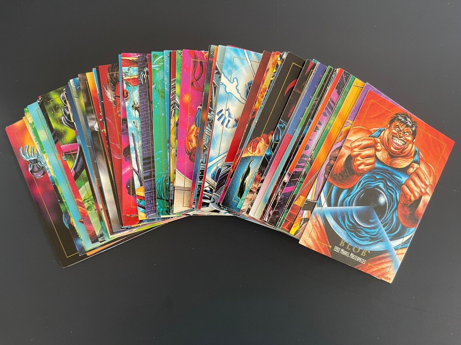 1992 Marvel Masterpieces by Joe Jusko Partial BASE SET NM+