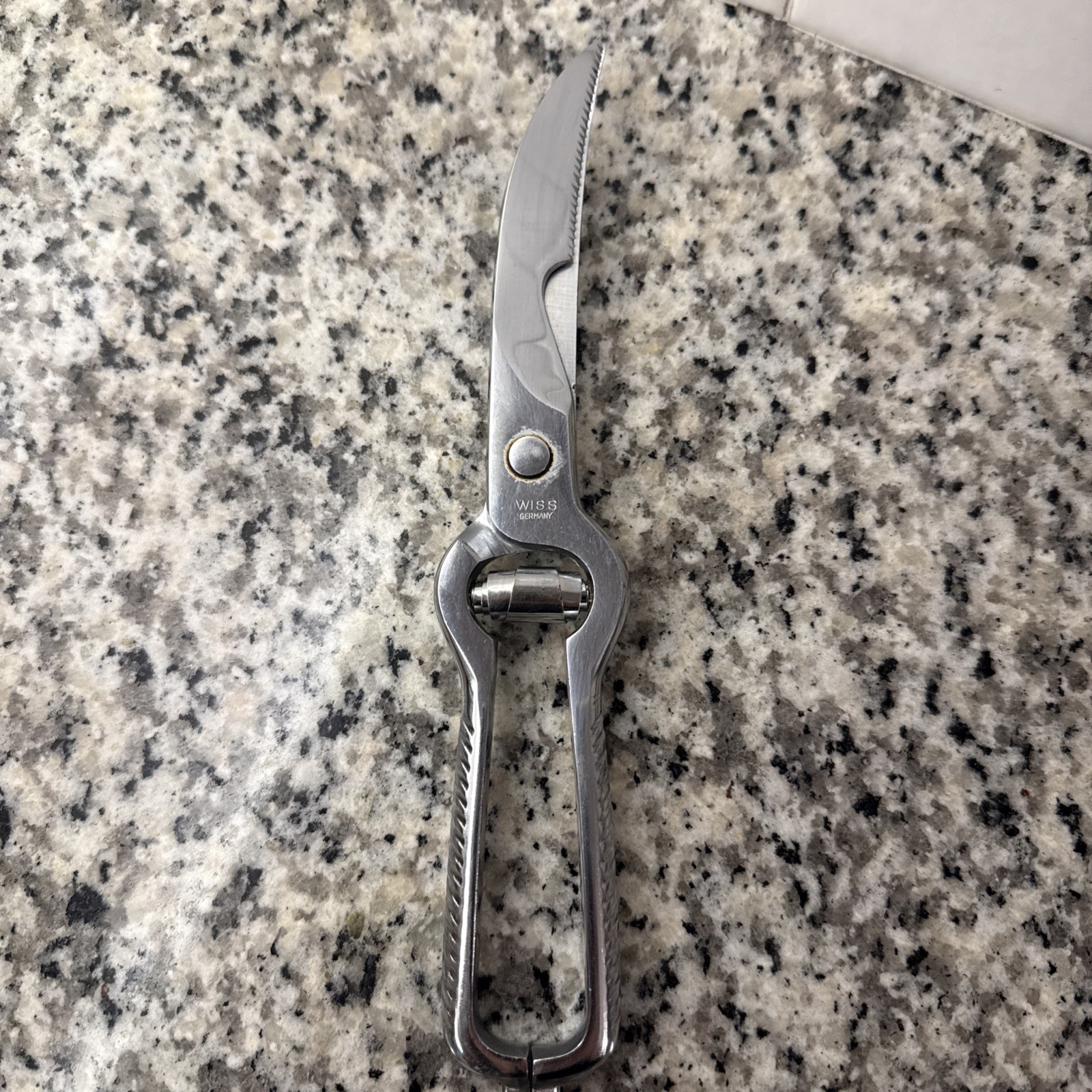 Vintage WISS  Heavy Duty Poultry Shears Stainless Steel  No. 1109
