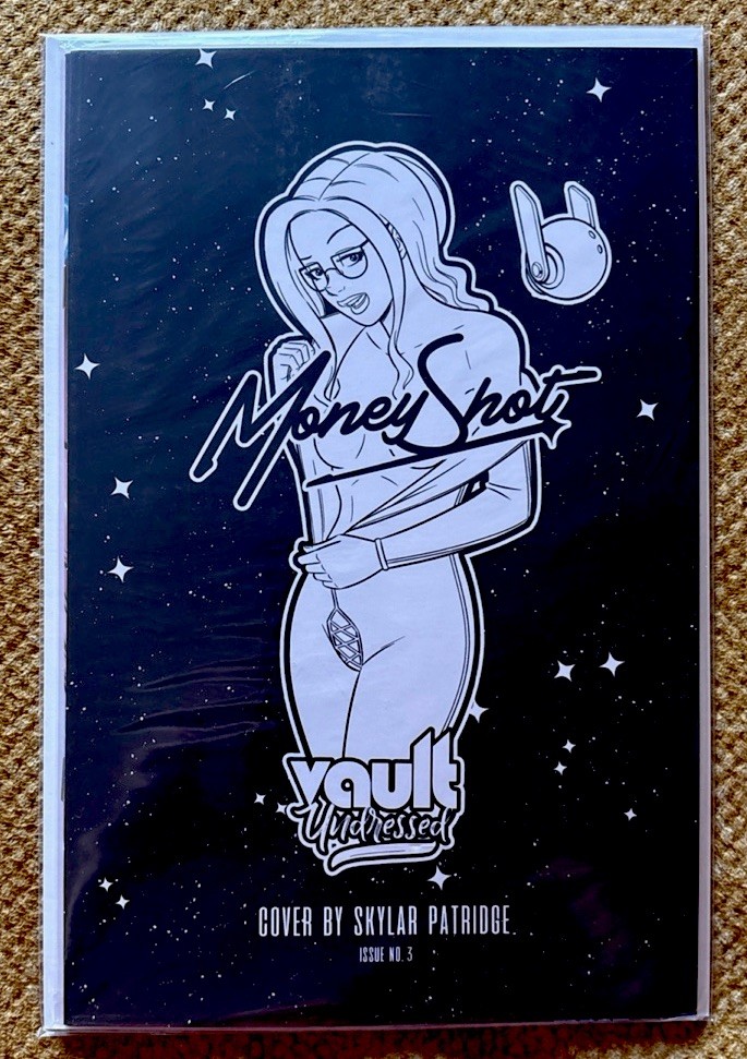 MONEY SHOT: COMES AGAIN #4 - SKYLAR PATRIDGE - NSFW - POLYBAGGED VARIANT (2023) MONEY SHOT: COMES AGAIN #4 - SKYLAR PATRIDGE - NSFW - POLYBAGGED VARIANT (2023)