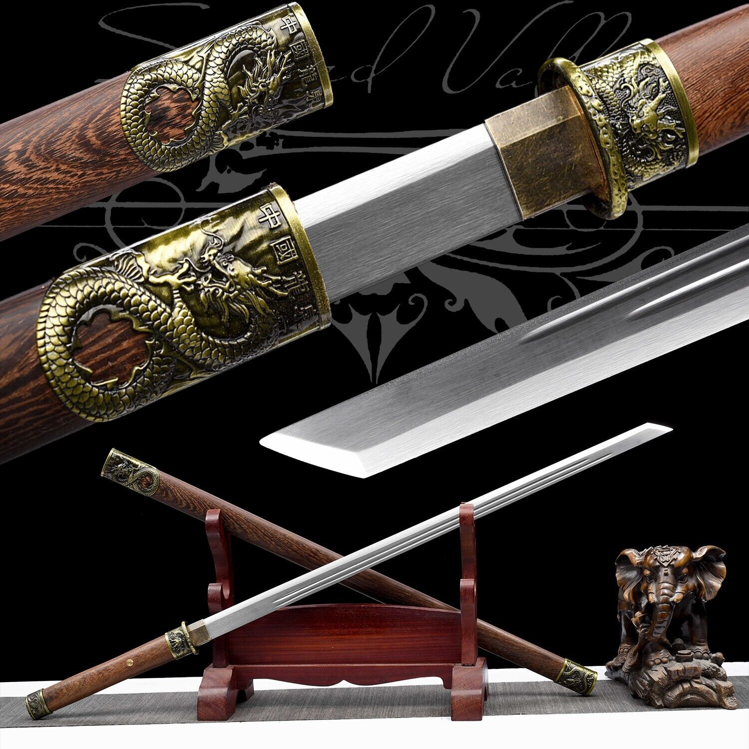 100cm Handmade Katana/Collectible Sword/Full Tang/Combat/High-Quality Blade