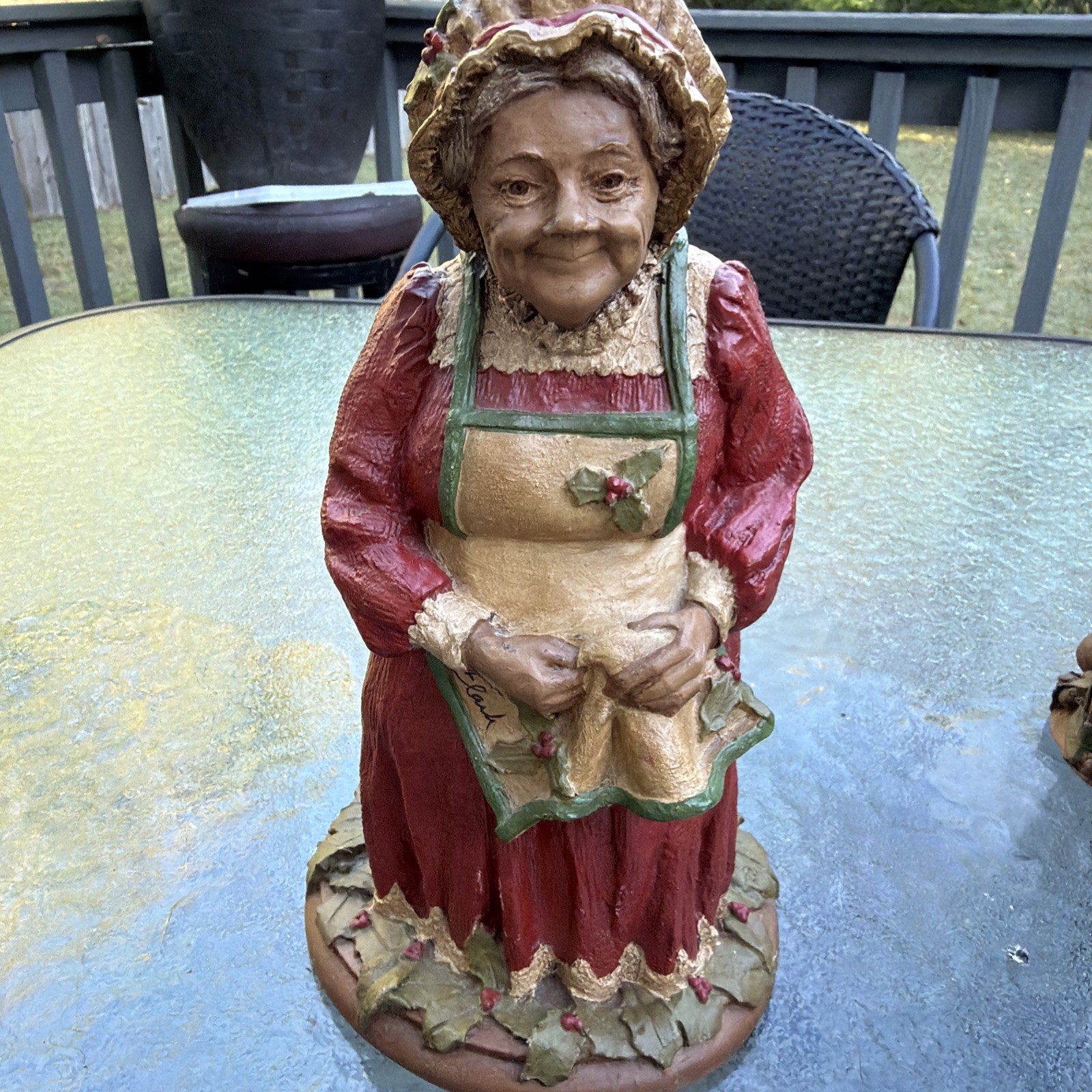 Vintage 1986 Tom Clark “Belle Kringle MRS. CLAUS\