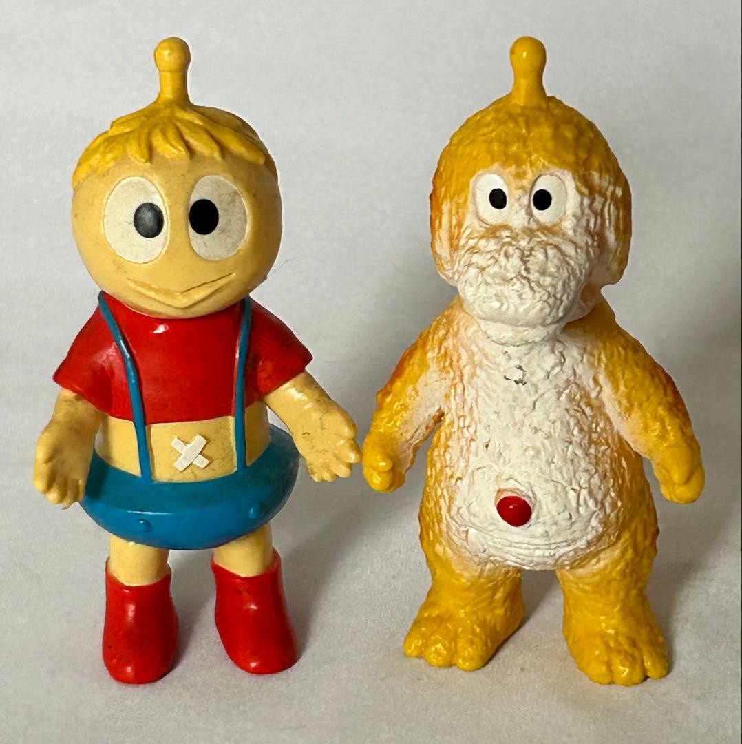 Bear Model Chibira kun Pochi pochi Sofubi 2 Piece Set Tsuburaya Productions