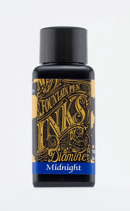 Diamine Fountain Pen Ink  - Midnight