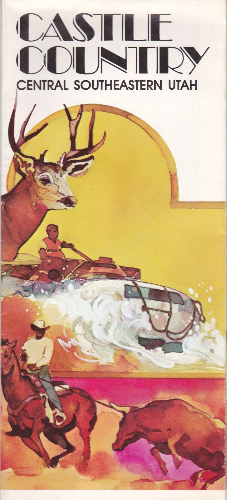 1970\'s Central Southeastern Utah Castle Country Brochure