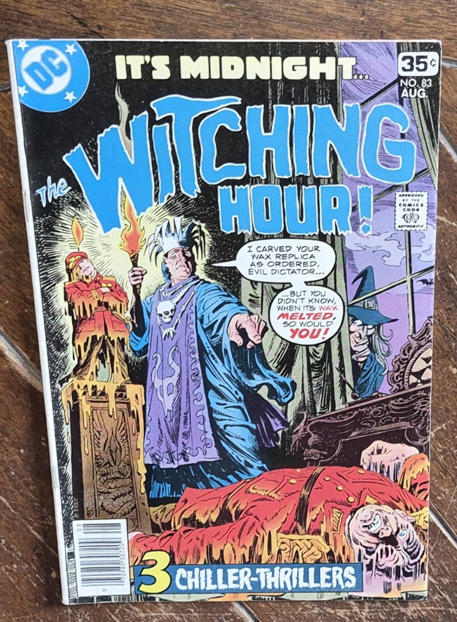It\'s Midnight the Witching Hour #83, (1978, DC): Luis Dominguez Cover Art