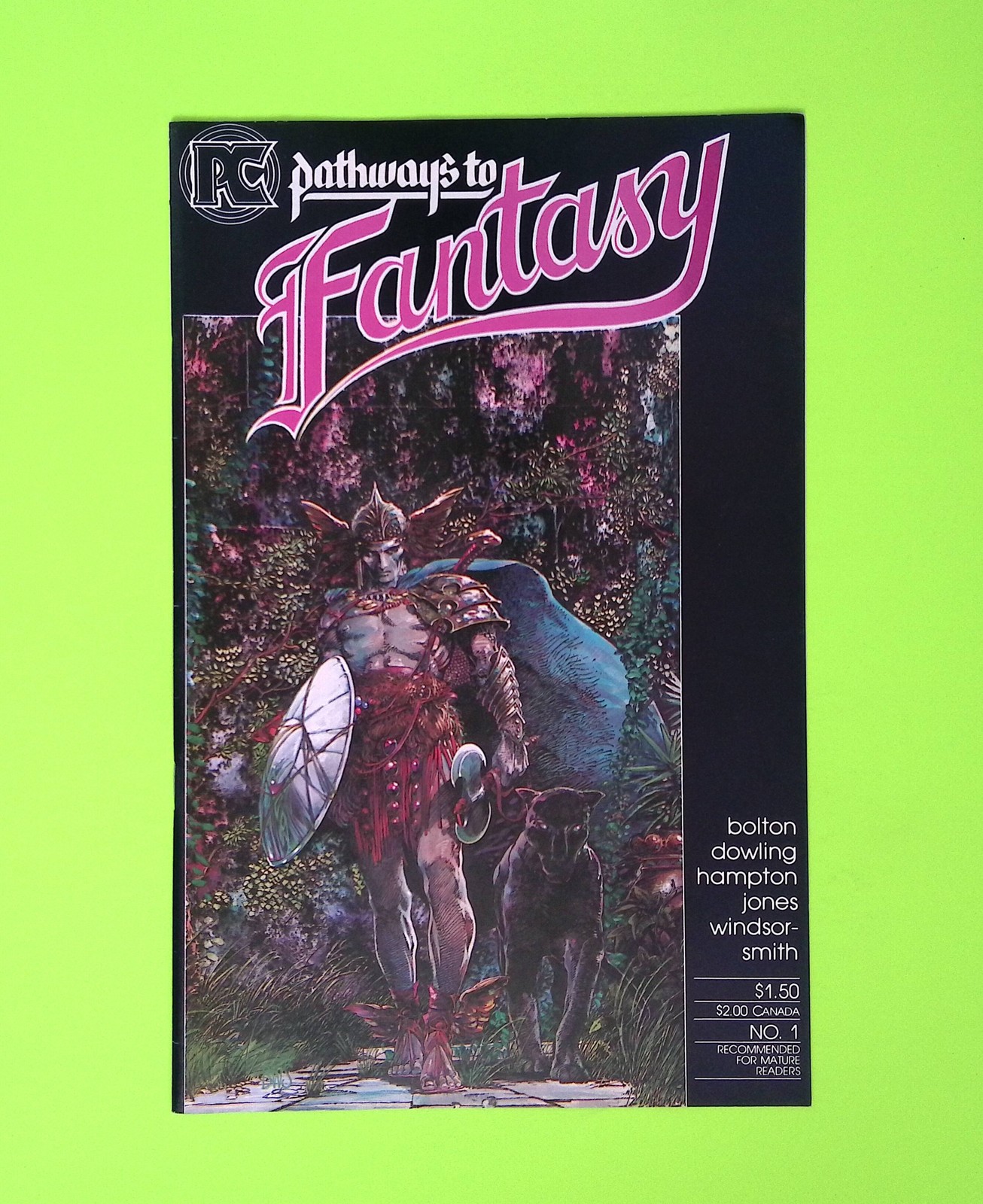 Pathways to Fantasy #1 One-Shot 1984 Pacific Comics Higher Grade X294-247