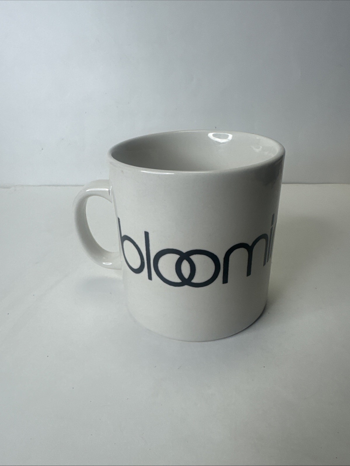Vintage Rare White Bloomingdale’s Coffee Mug