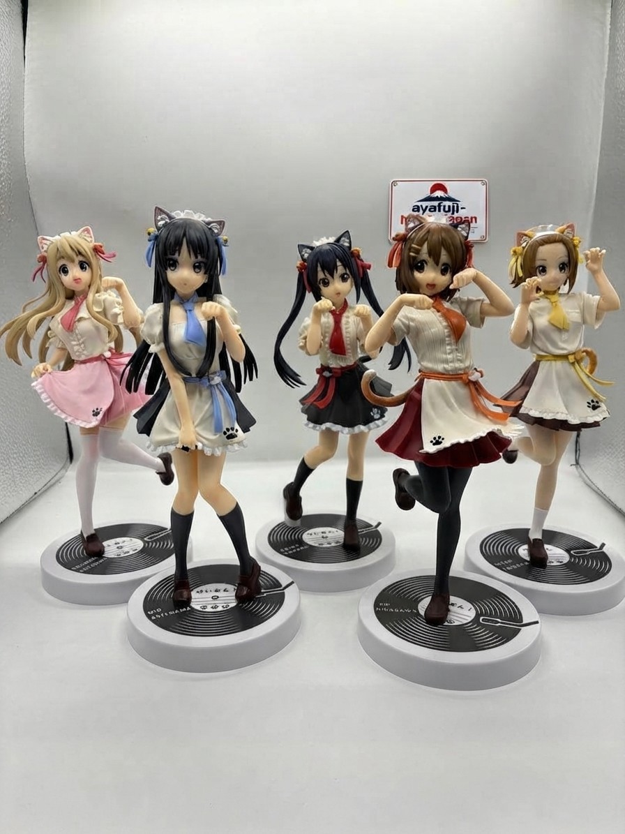 K-On Trio Try It Figure Set Collectible Anime Figures Fully Functional Japan