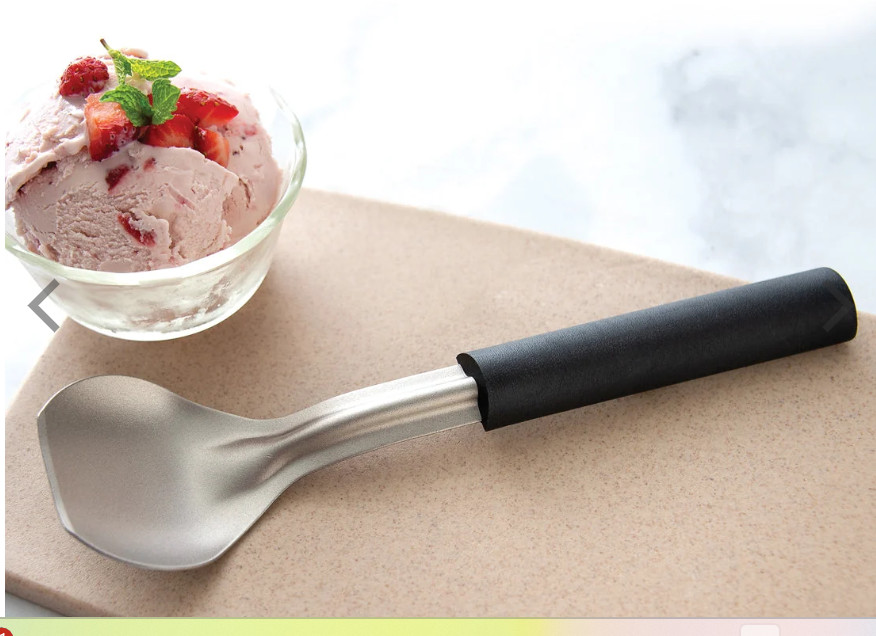 Rada W237 Chrome Ice Cream Scoop