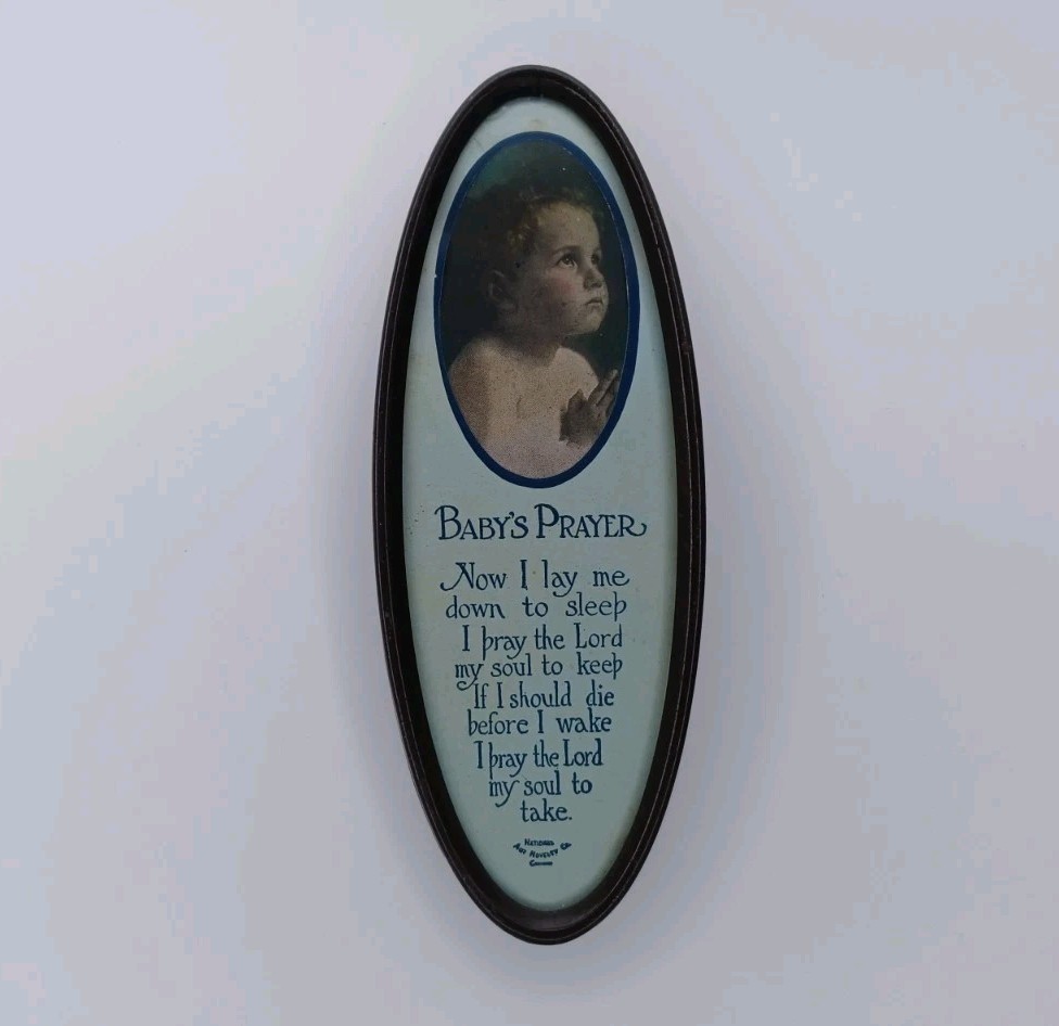 Vintage Baby's Prayer National Art Novelty Company
