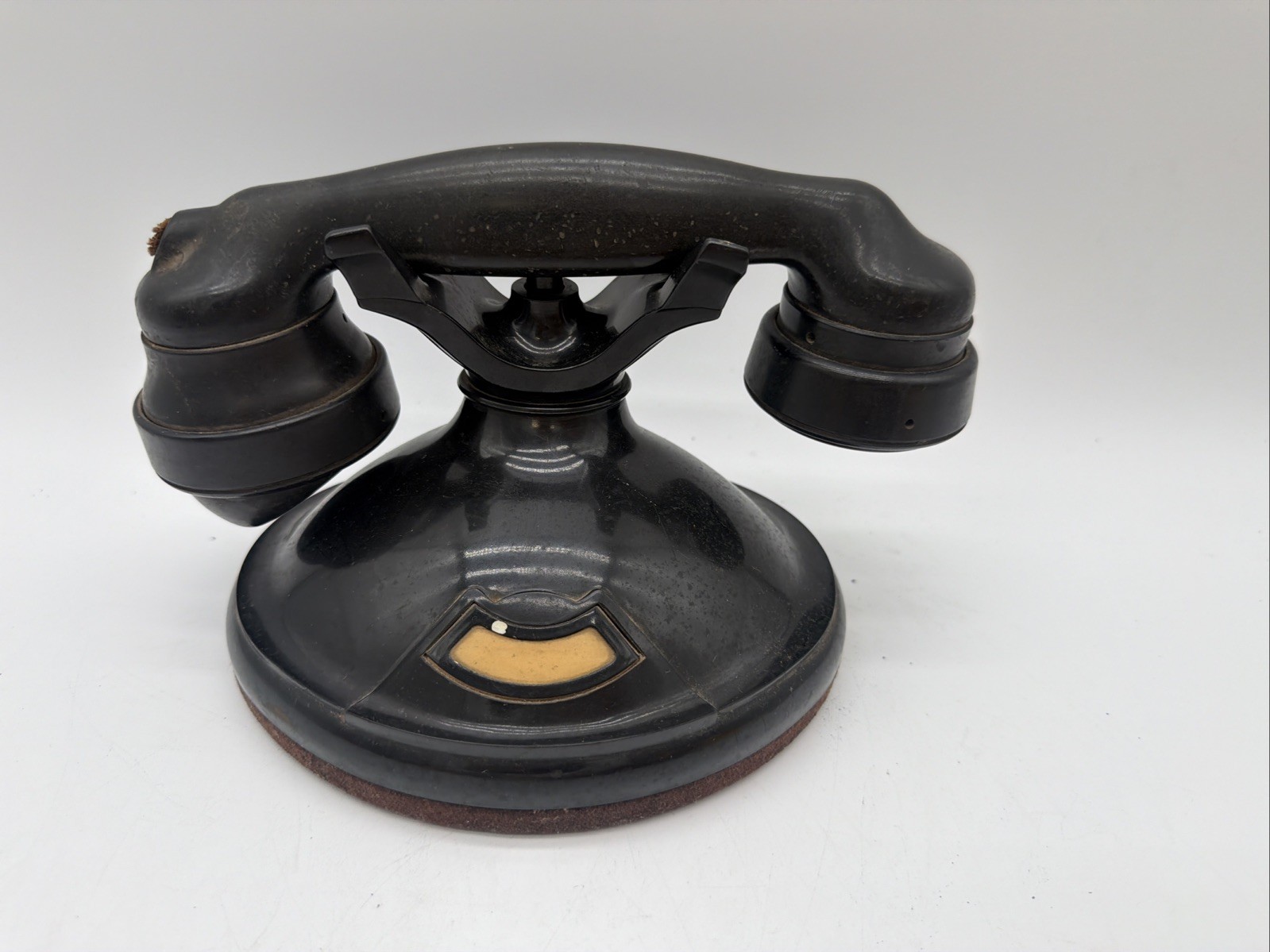 Antique Stromberg-Carlson Phone And Receiver Is Western E1 Telephone Dial less