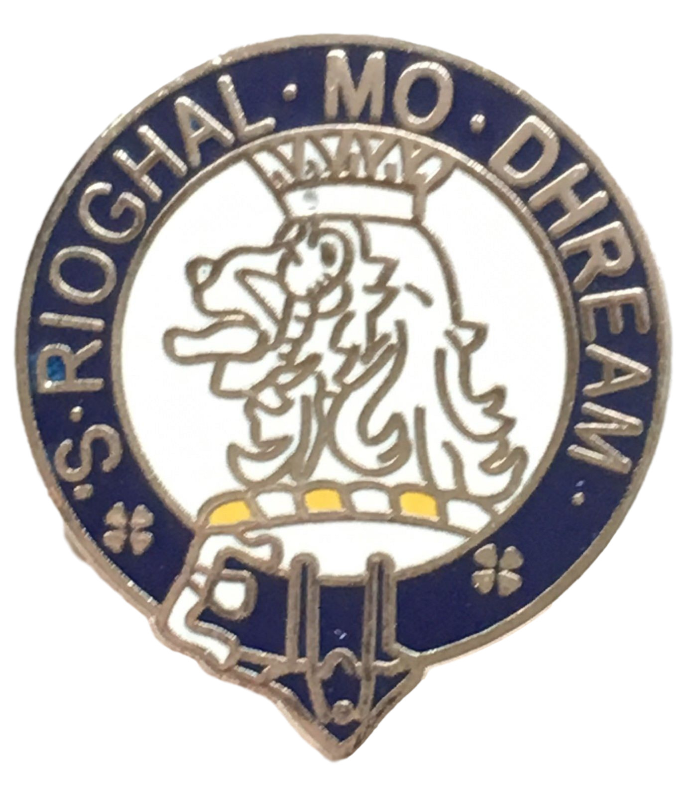 Macgregor Scotland Scottish Family Clan Name Enamel Lapel Pin Badge