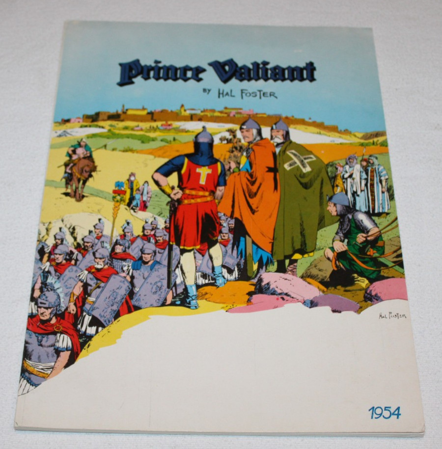 vintage 1979 Prince Valiant by Hal Foster 1954 Sunday Pages Pacific Comics Club