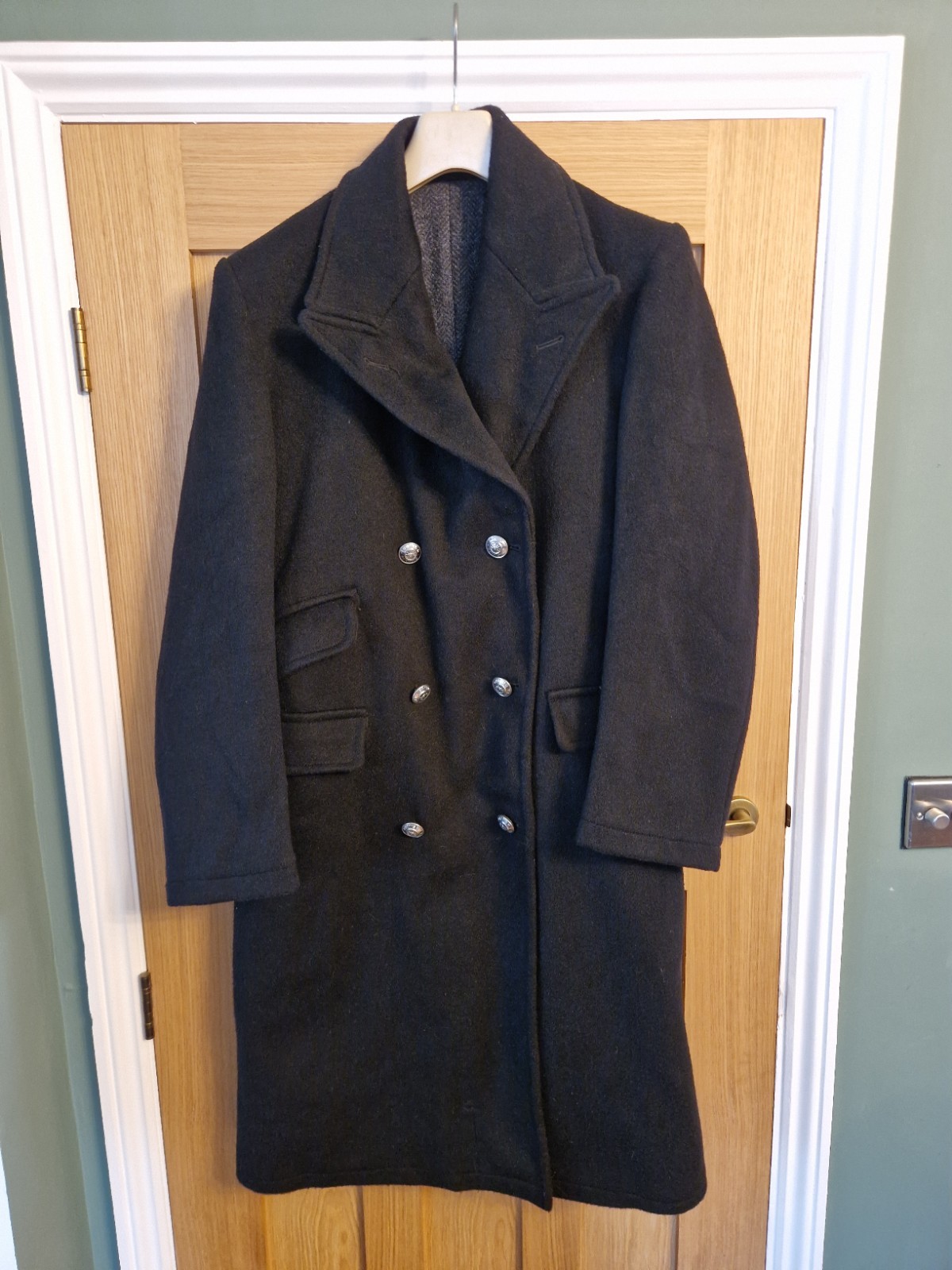 British Railways Vintage Heavy Duty Overcoat Very Good Condition