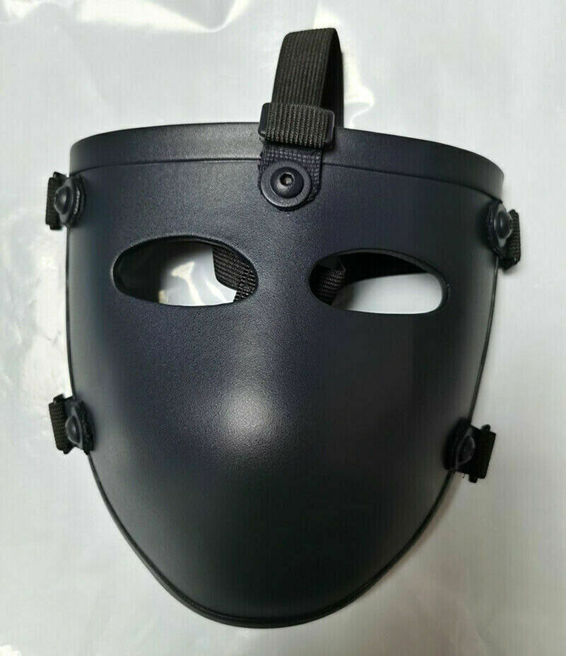 US Shipping Tactical Aramid Fiber Ballistic IIIA Bullet Proof Face Guard Shield