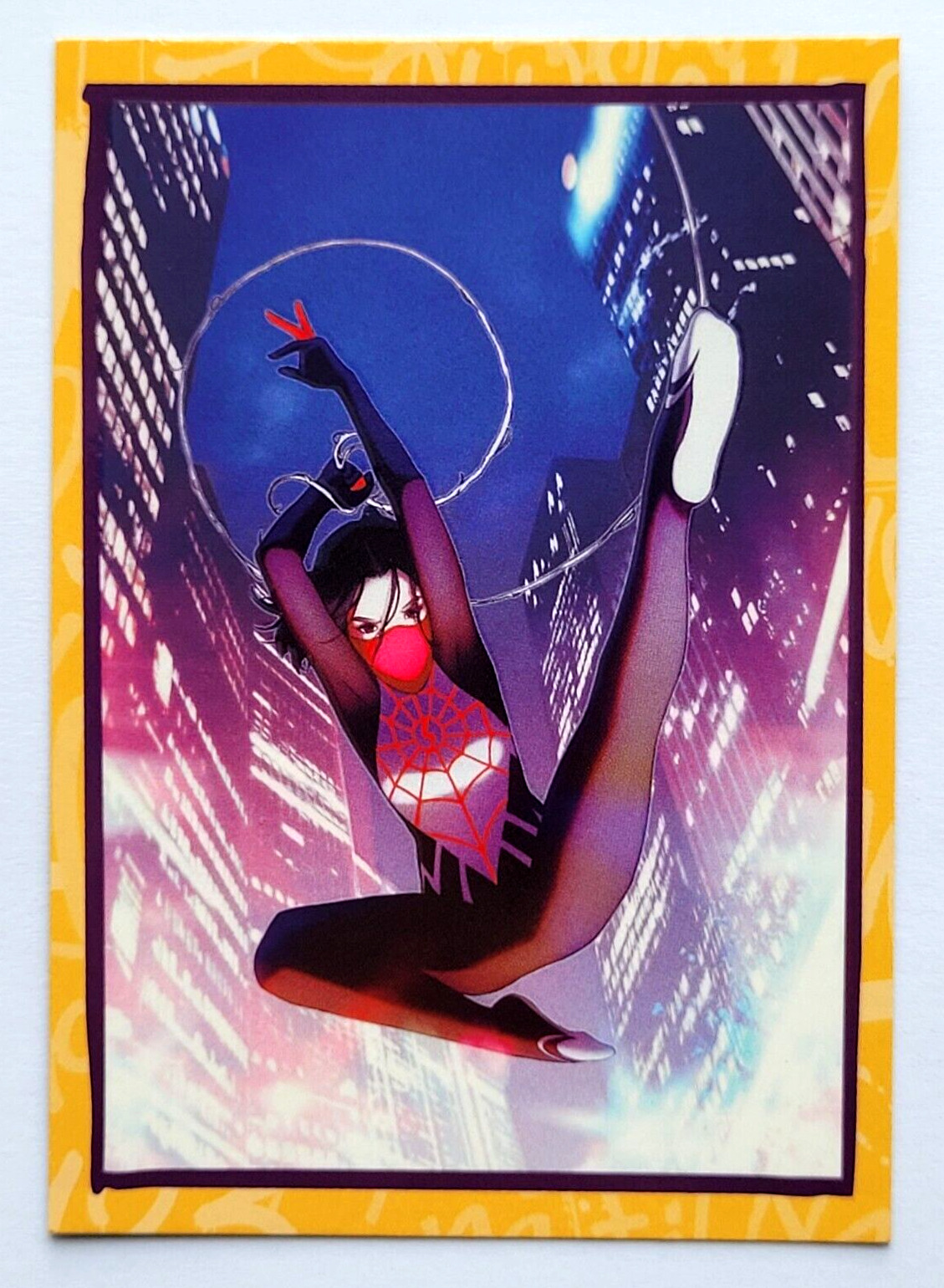 2023 SPIDER-MAN: Into the Spider-Verse PANINI Card #C25 CINDY MOON SILK Marvel