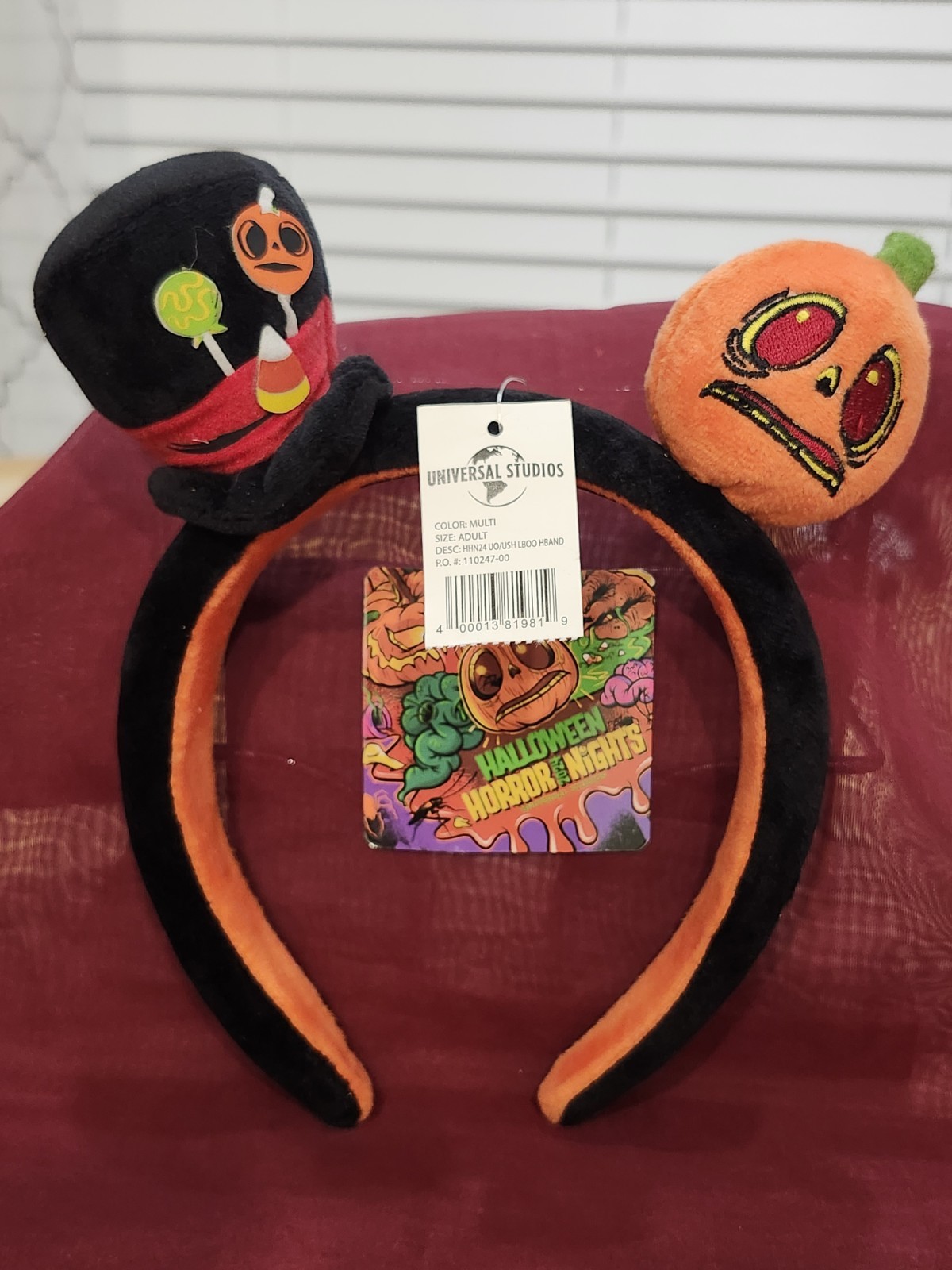 Universal HHN Lil Boo Headband NWT