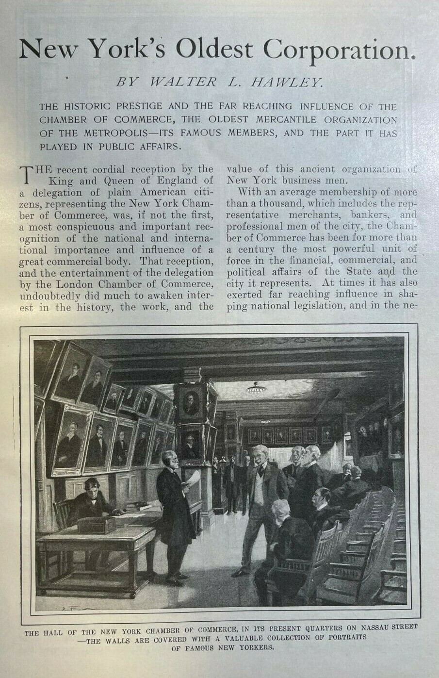 1901 New York Chamber of Commerce illustrated 1901 New York Chamber of Commerce illustrated